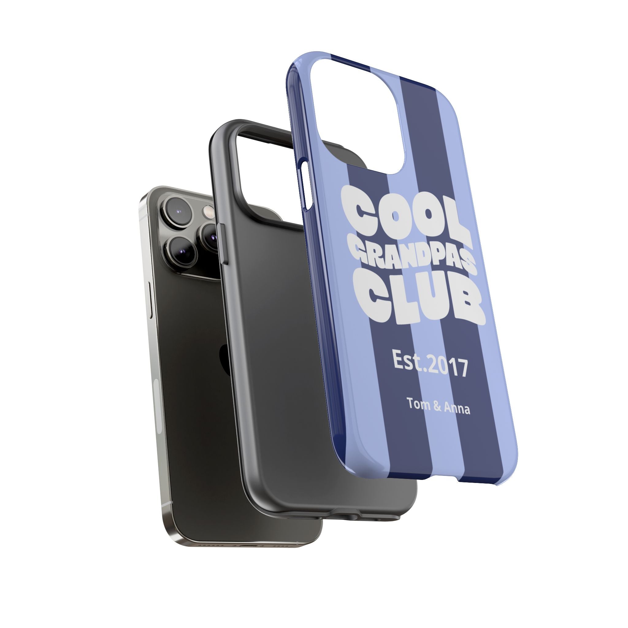 Phone Case Cool Grandpas Club & Names of grandchildren