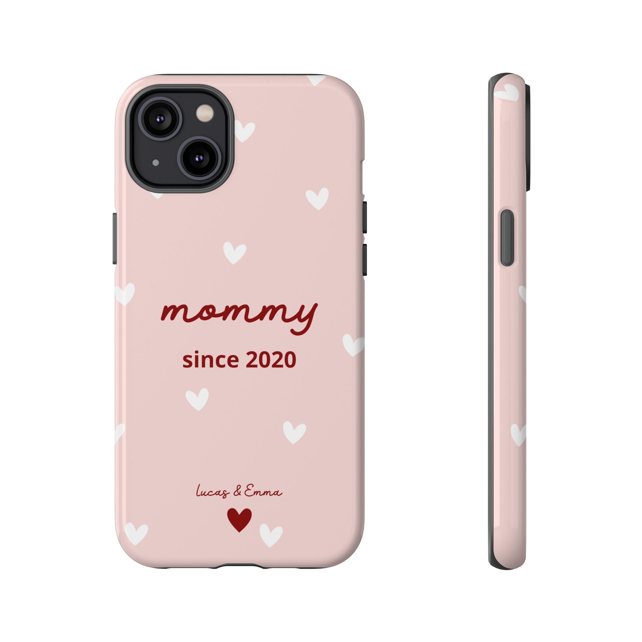 AUS - Phone Case Mommy or Grandma Since with Date & Names