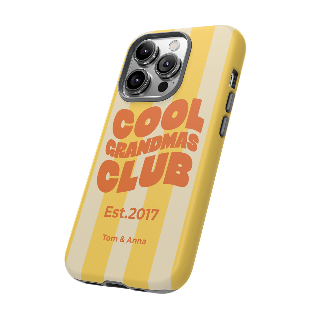 AUS - Phone Case Cool Grandmas Club & Names of children