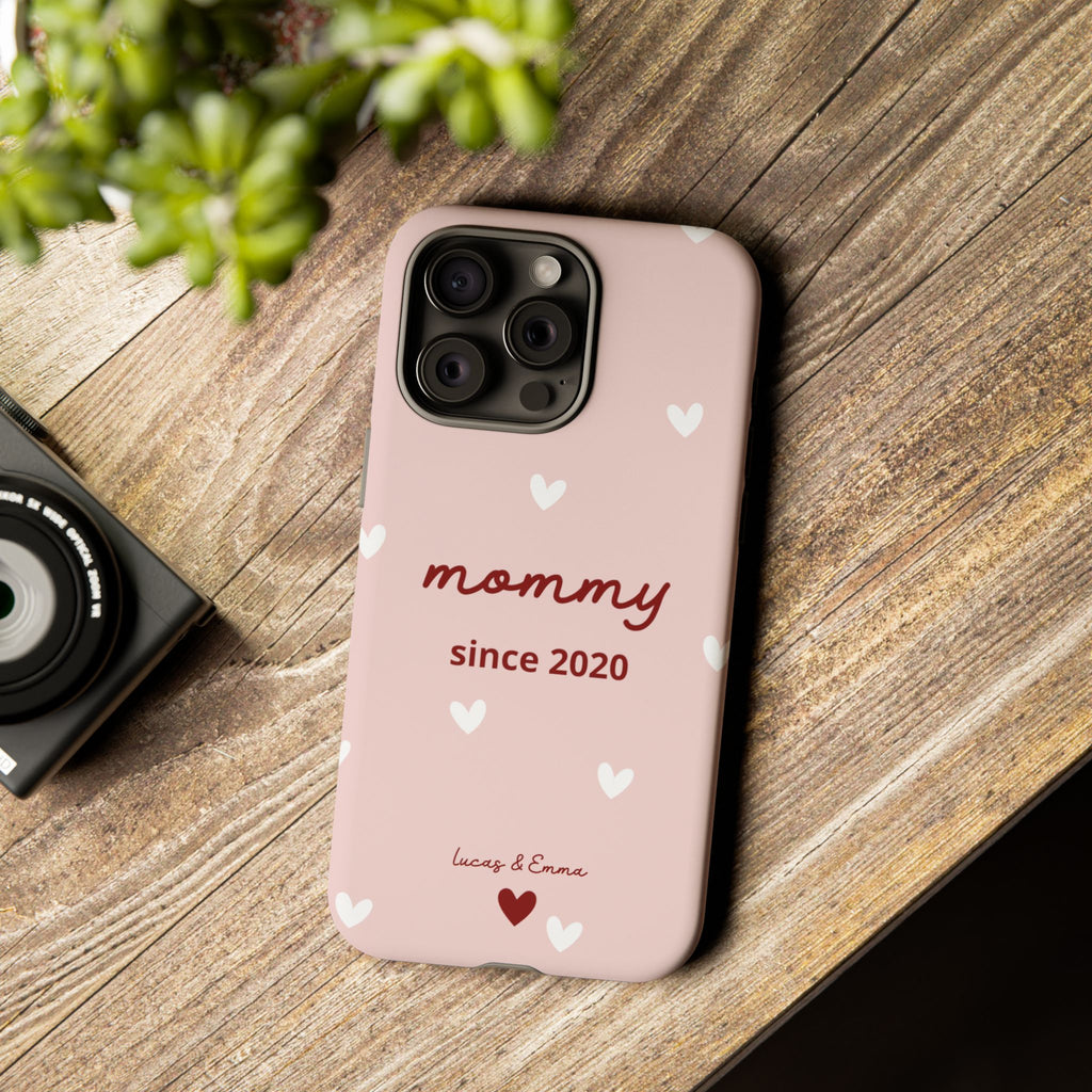 AUS - Phone Case Mommy or Grandma Since with Date & Names