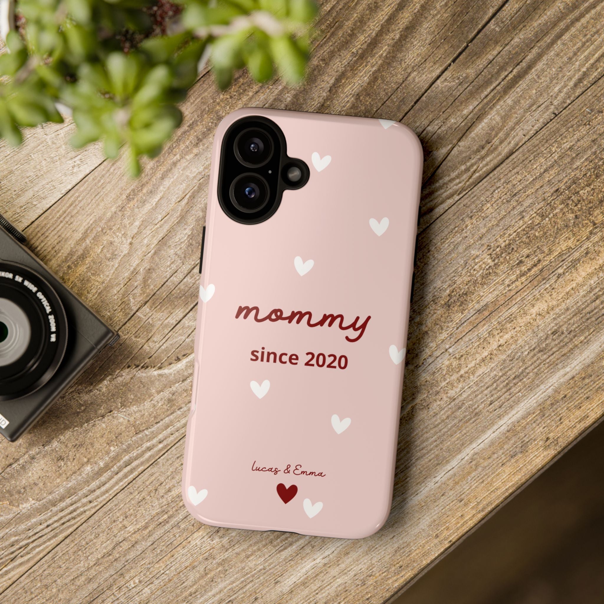 AUS - Phone Case Mommy or Grandma Since with Date & Names