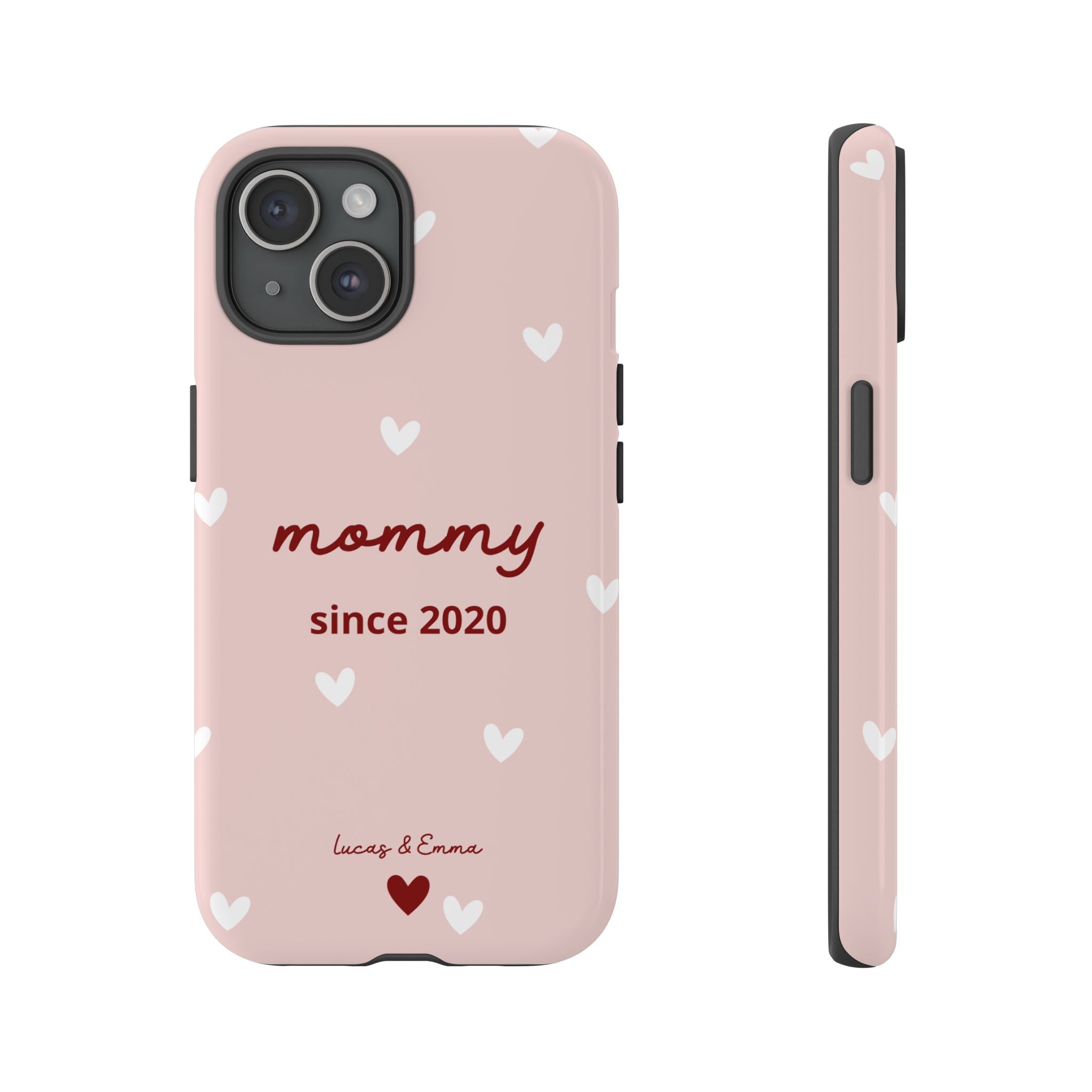 AUS - Phone Case Mommy or Grandma Since with Date & Names
