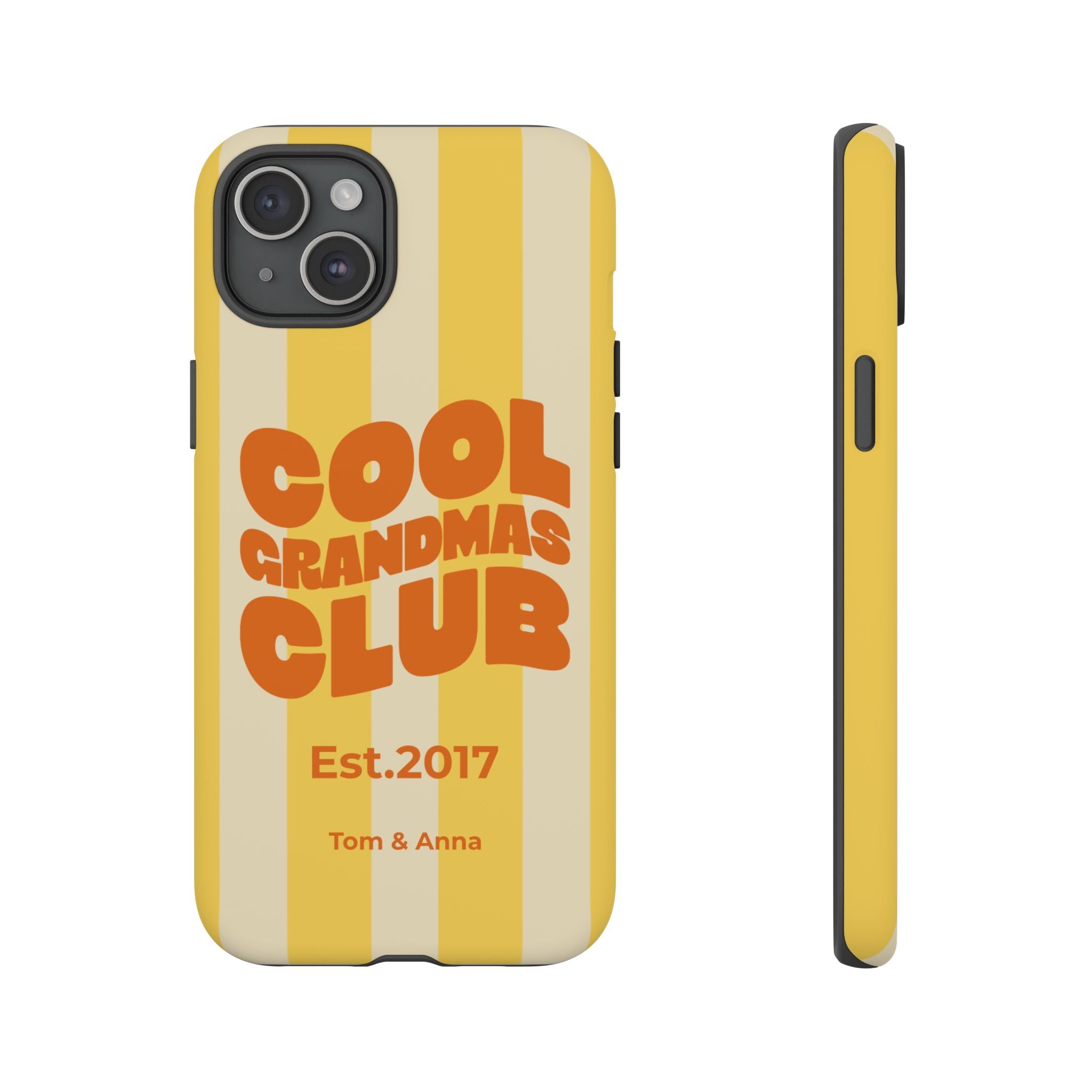 AUS - Phone Case Cool Grandmas Club & Names of children