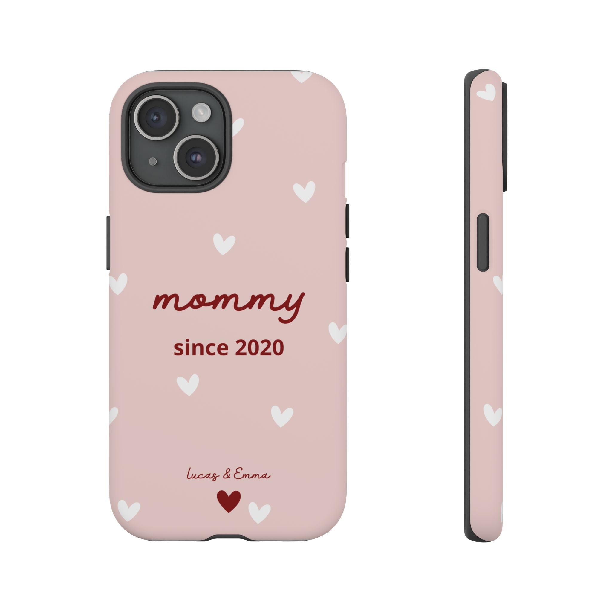 AUS - Phone Case Mommy or Grandma Since with Date & Names