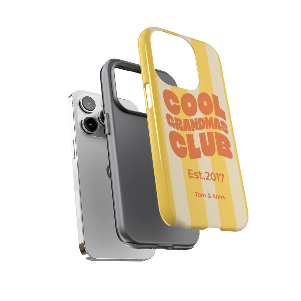 AUS - Phone Case Cool Grandmas Club & Names of children