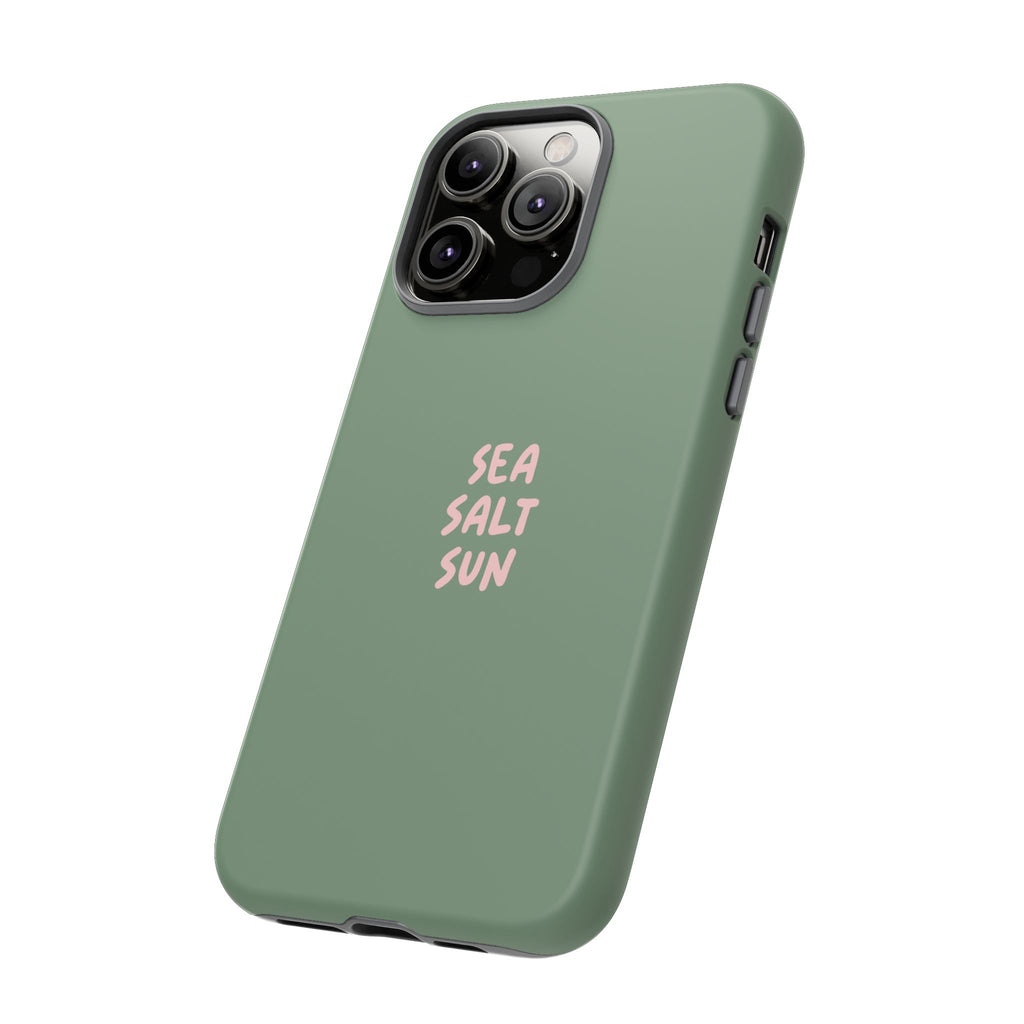 AUS - Phone Case Green color with custom text