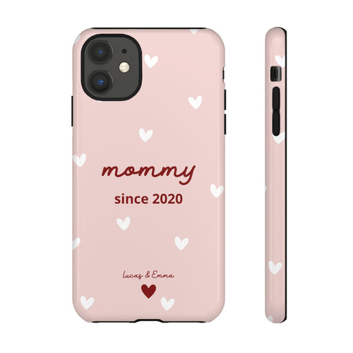 AUS - Phone Case Mommy or Grandma Since with Date & Names