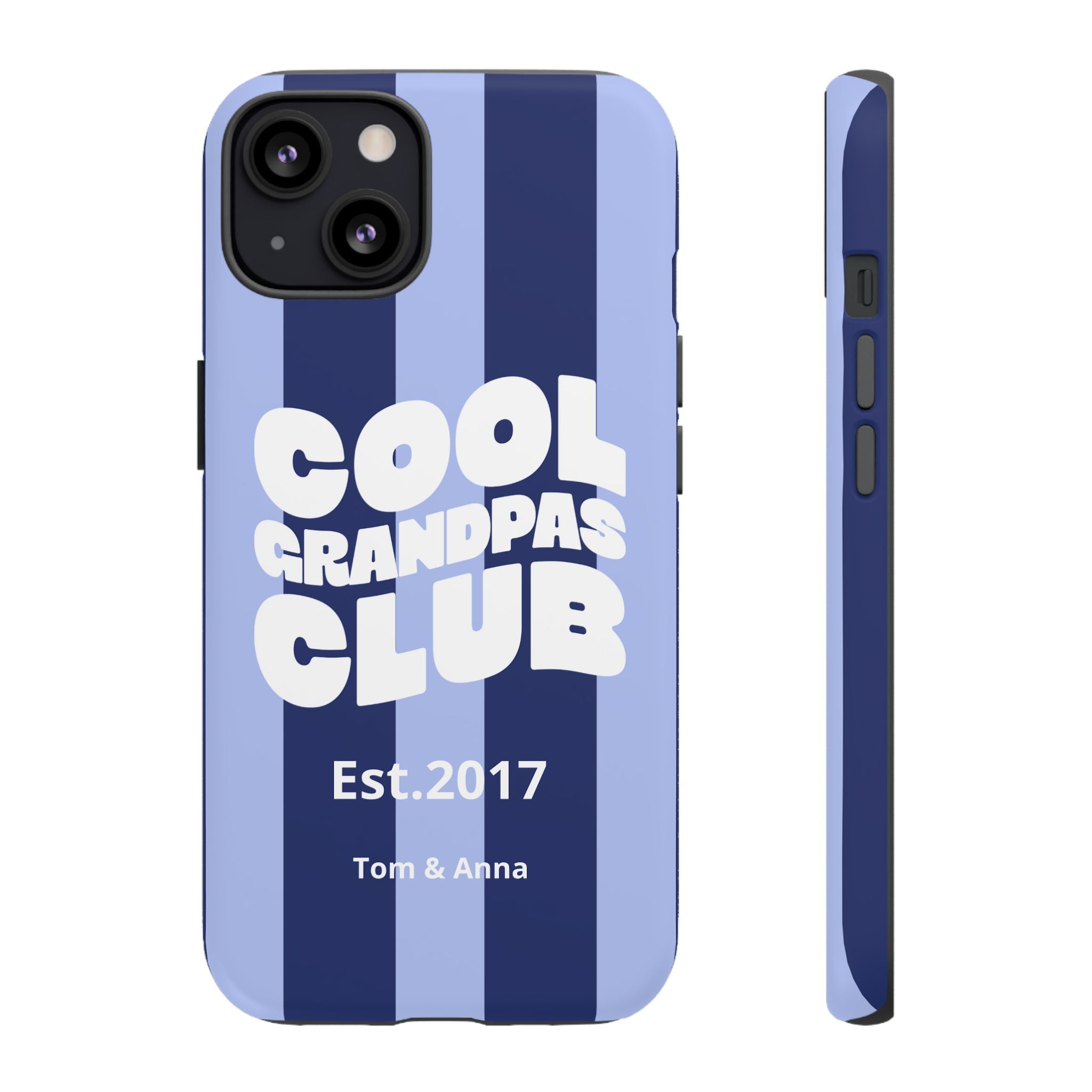 Phone Case Cool Grandpas Club & Names of grandchildren