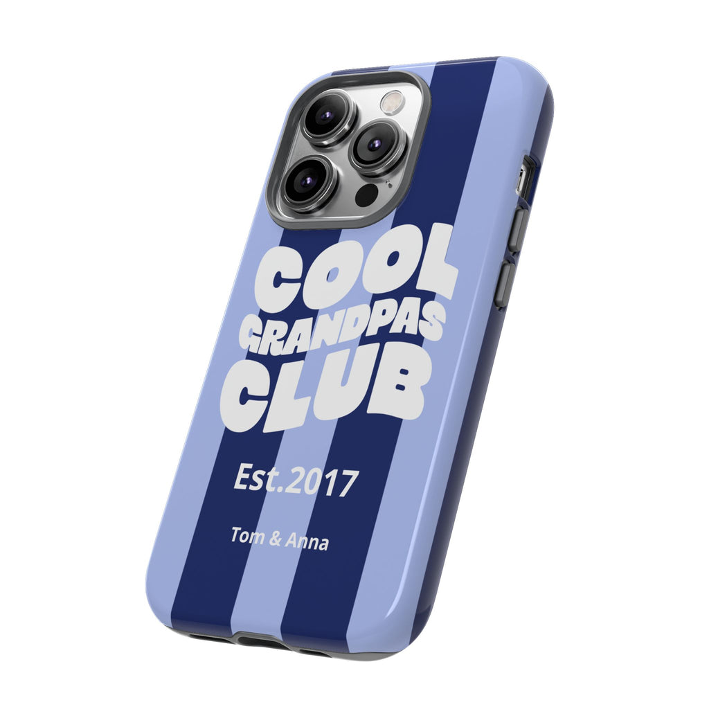 Phone Case Cool Grandpas Club & Names of grandchildren