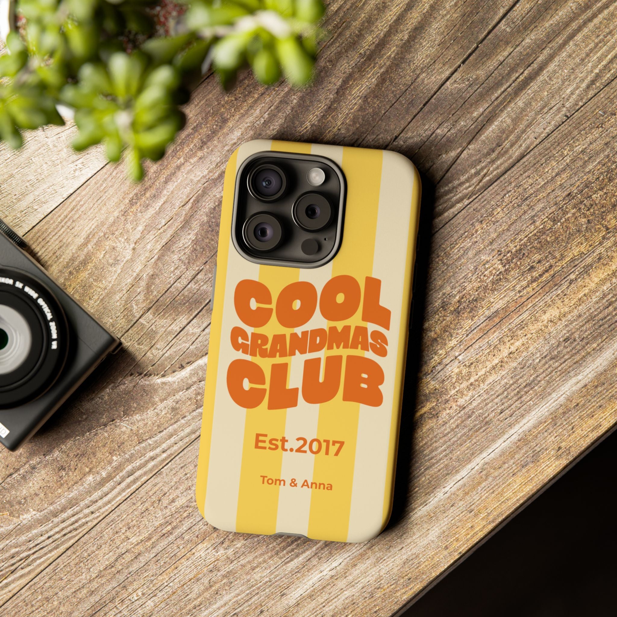 AUS - Phone Case Cool Grandmas Club & Names of children