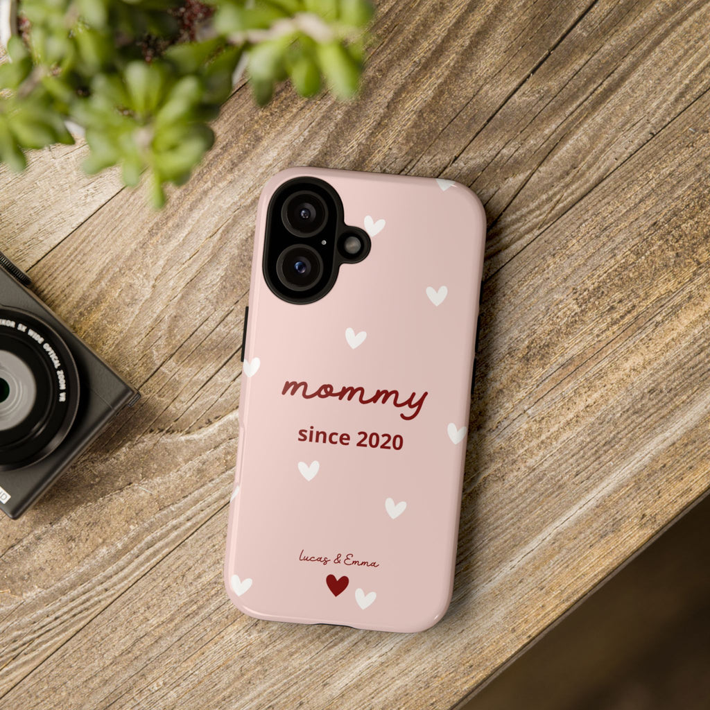 AUS - Phone Case Mommy or Grandma Since with Date & Names