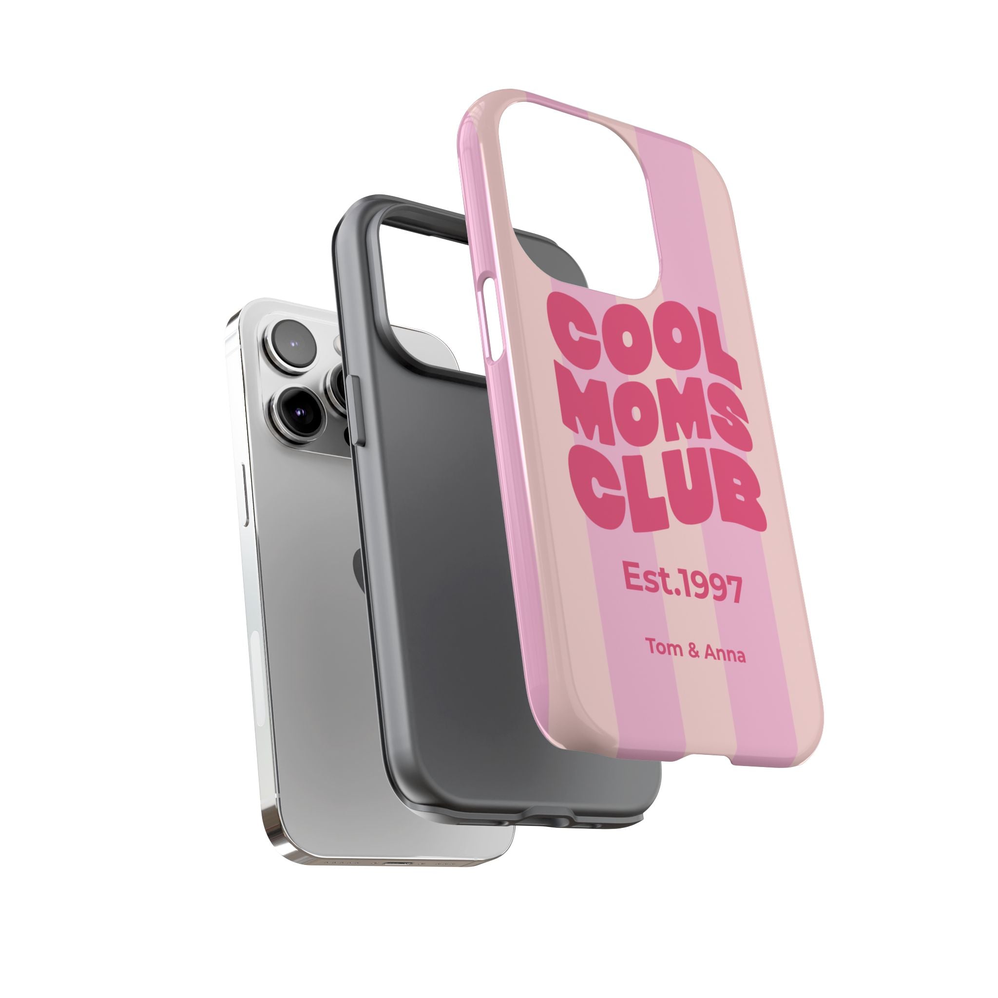 Phone Case Cool Moms Club & Names of children