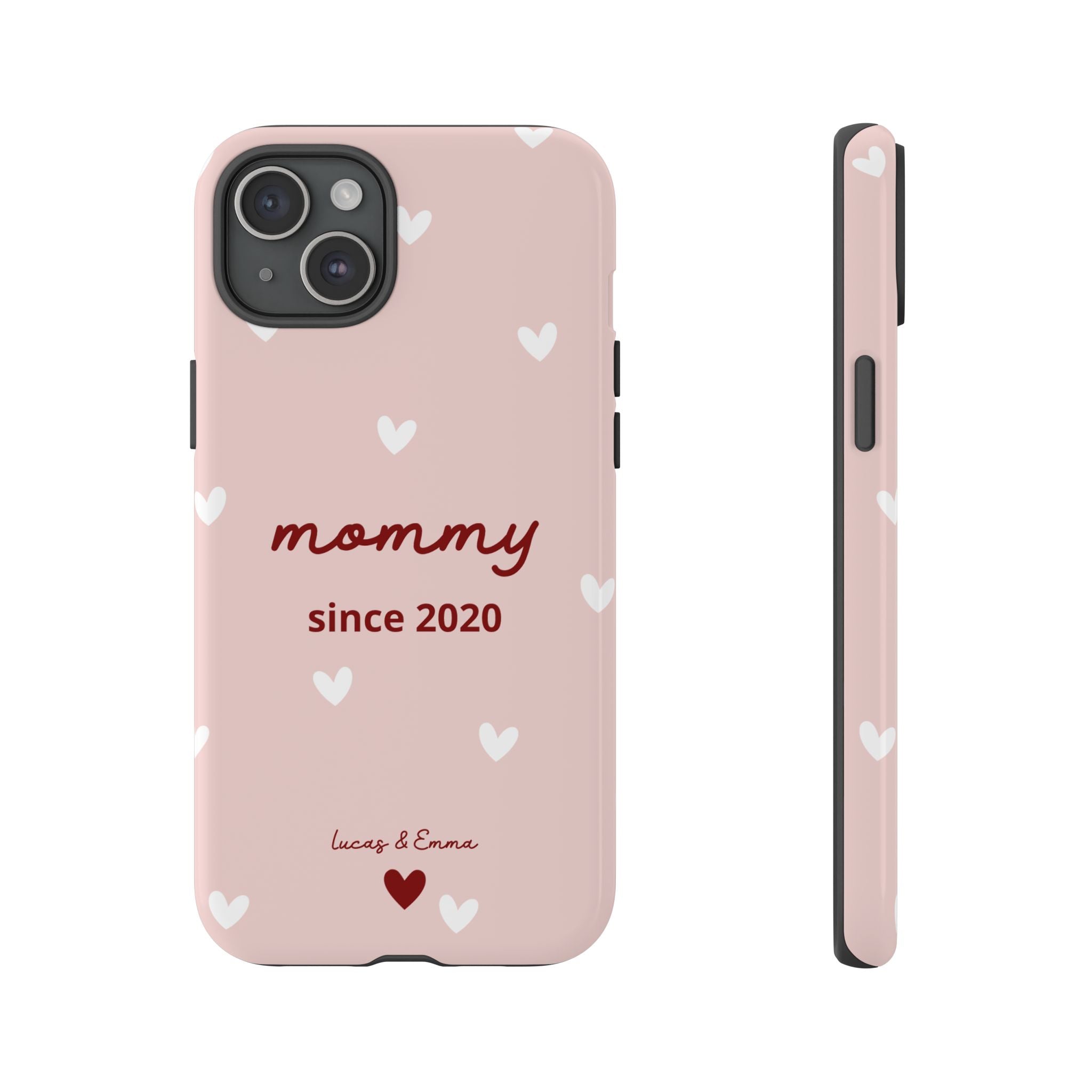 AUS - Phone Case Mommy or Grandma Since with Date & Names