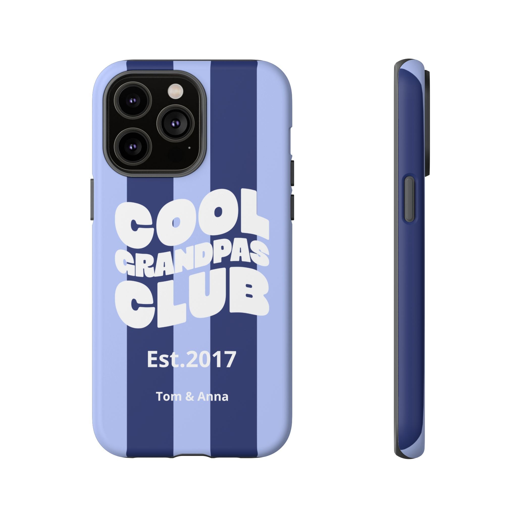 Phone Case Cool Grandpas Club & Names of grandchildren
