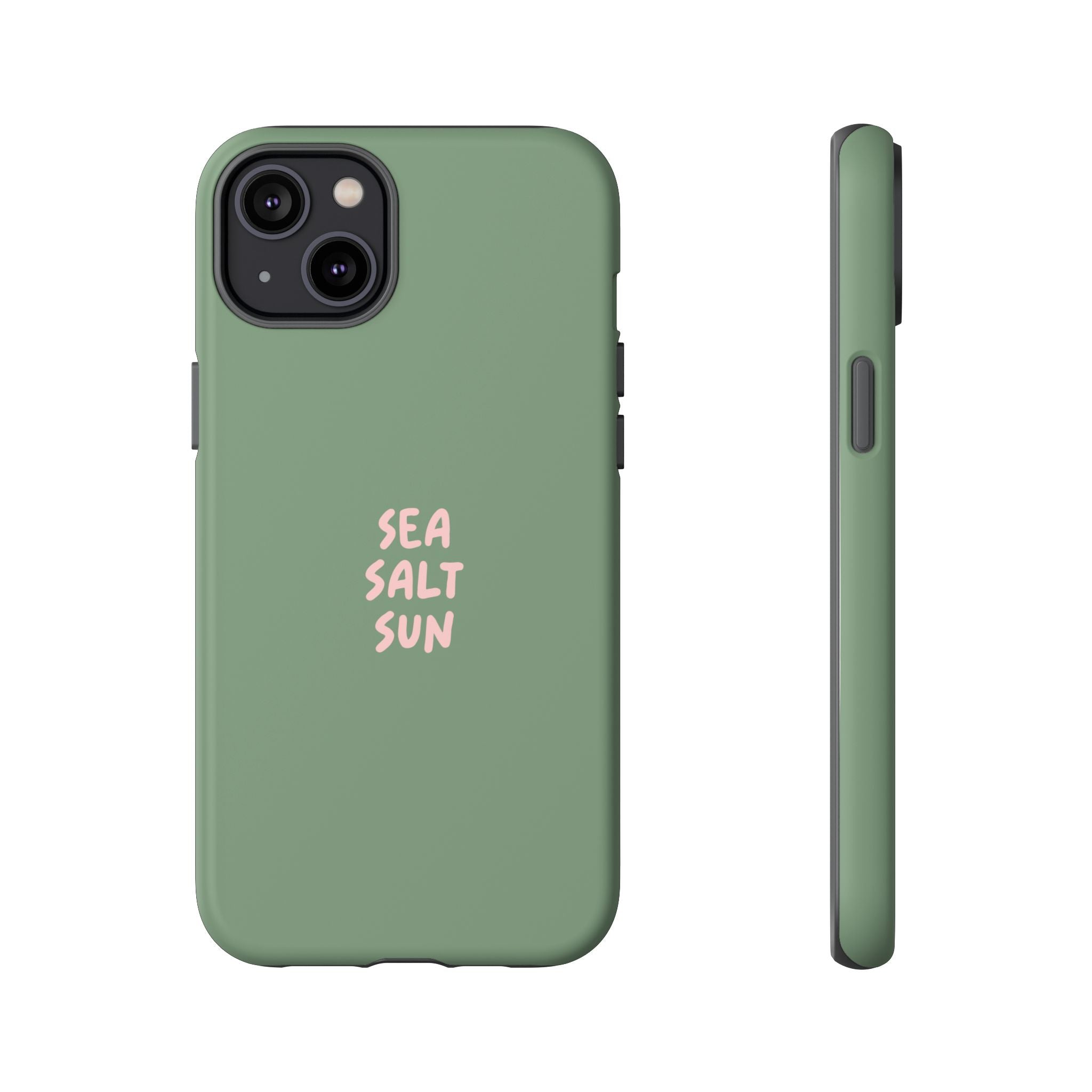 AUS - Phone Case Green color with custom text