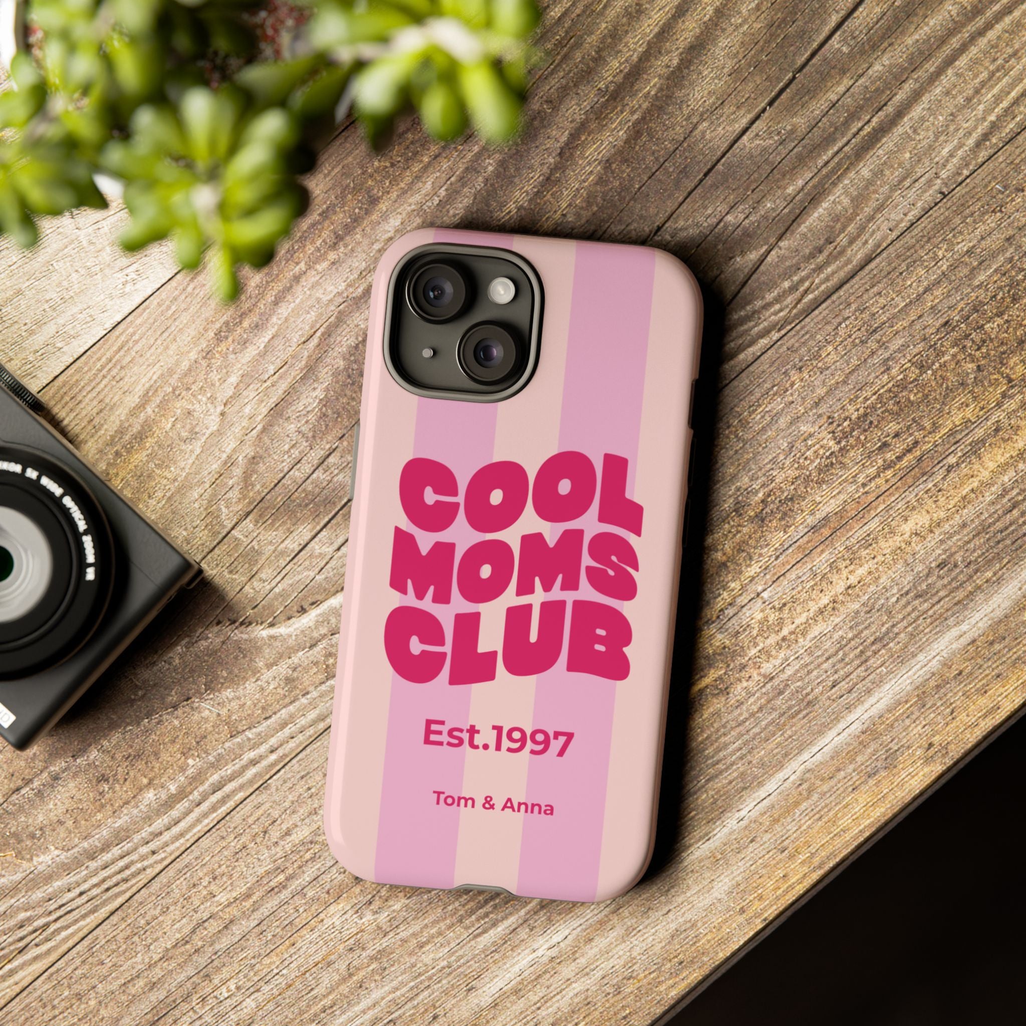 Phone Case Cool Moms Club & Names of children