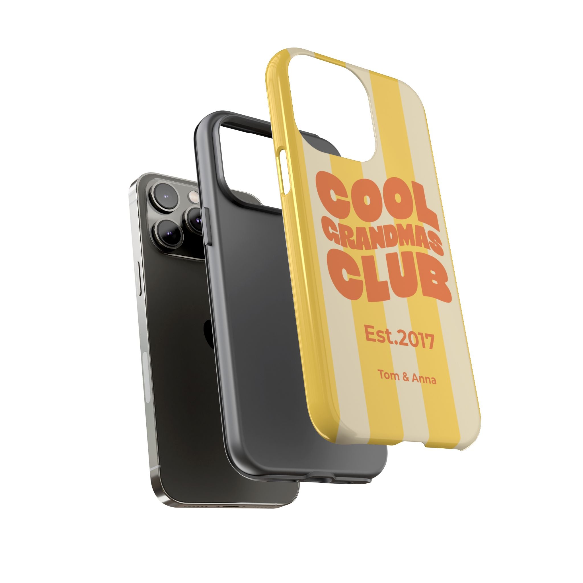 AUS - Phone Case Cool Grandmas Club & Names of children