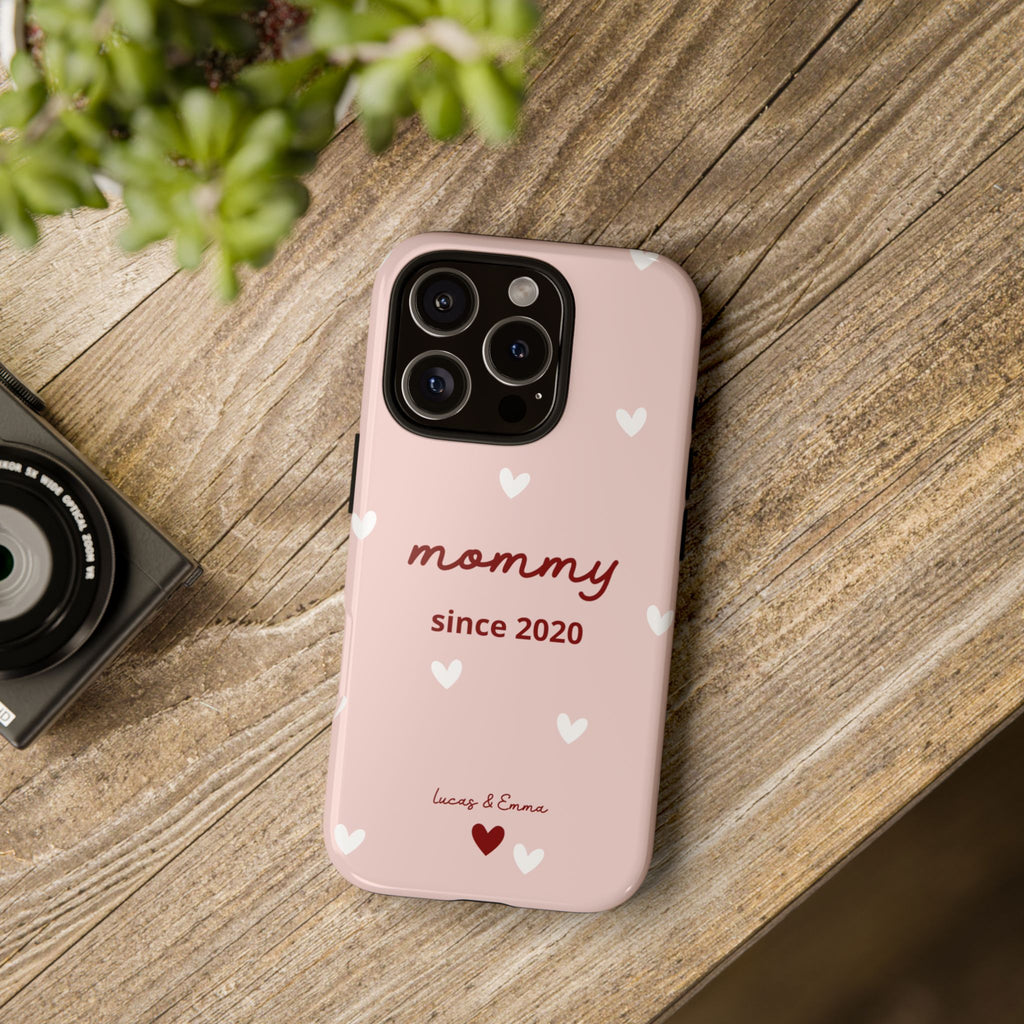 AUS - Phone Case Mommy or Grandma Since with Date & Names