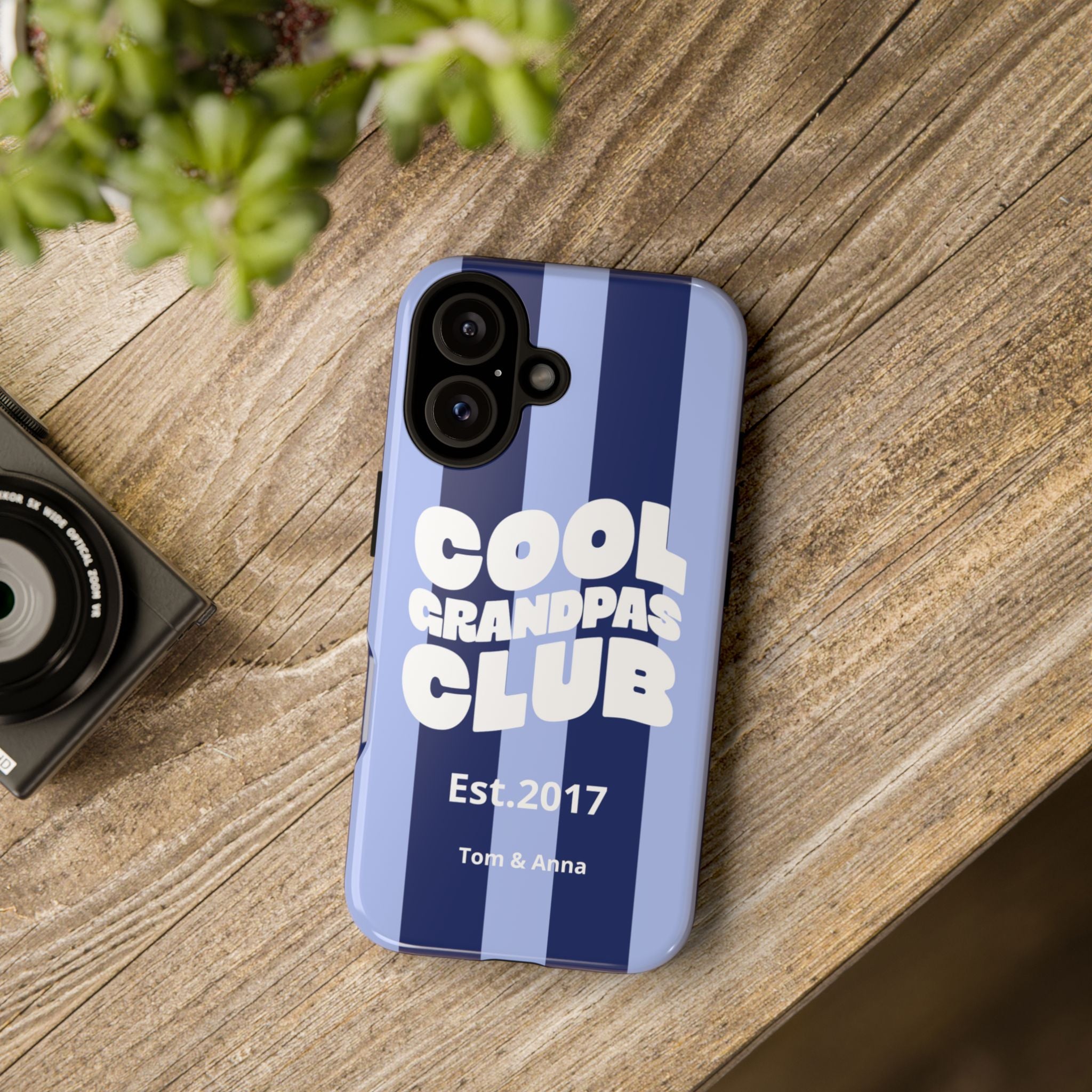 Phone Case Cool Grandpas Club & Names of grandchildren