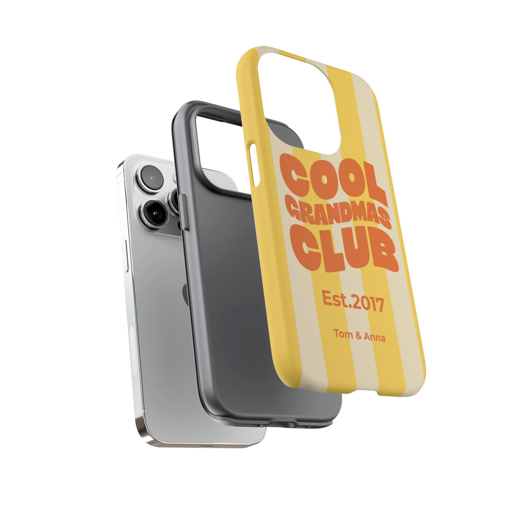 AUS - Phone Case Cool Grandmas Club & Names of children
