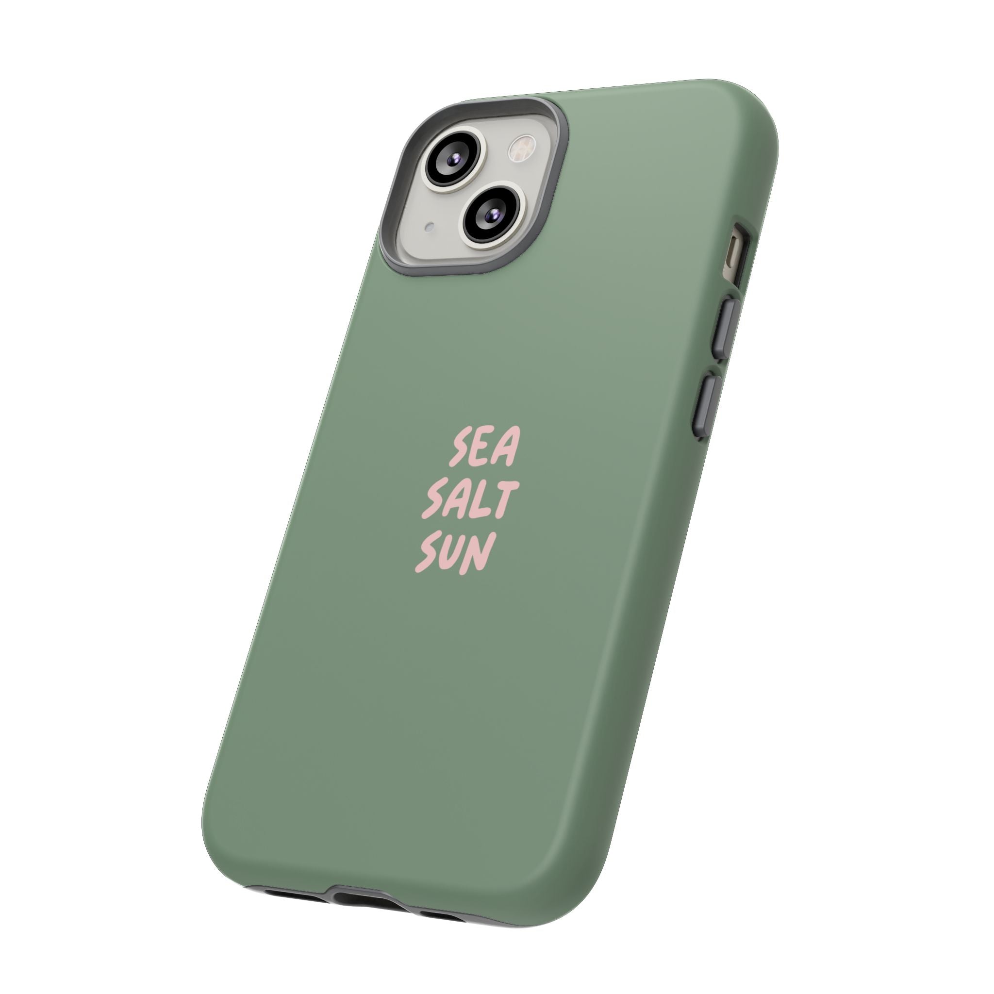 AUS - Phone Case Green color with custom text