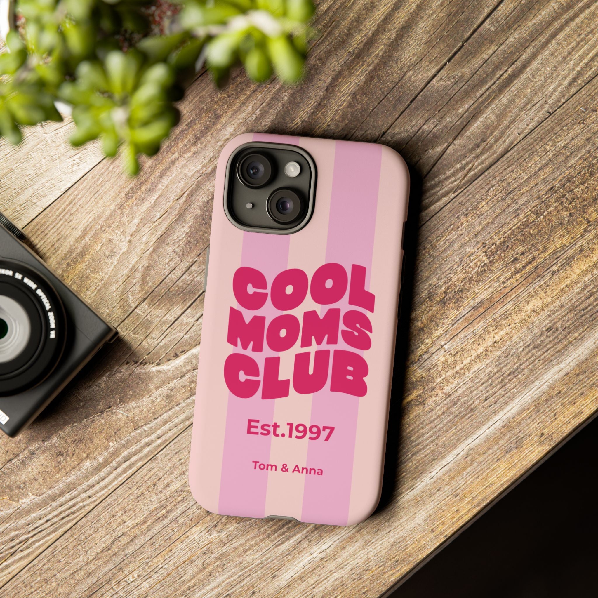 Phone Case Cool Moms Club & Names of children
