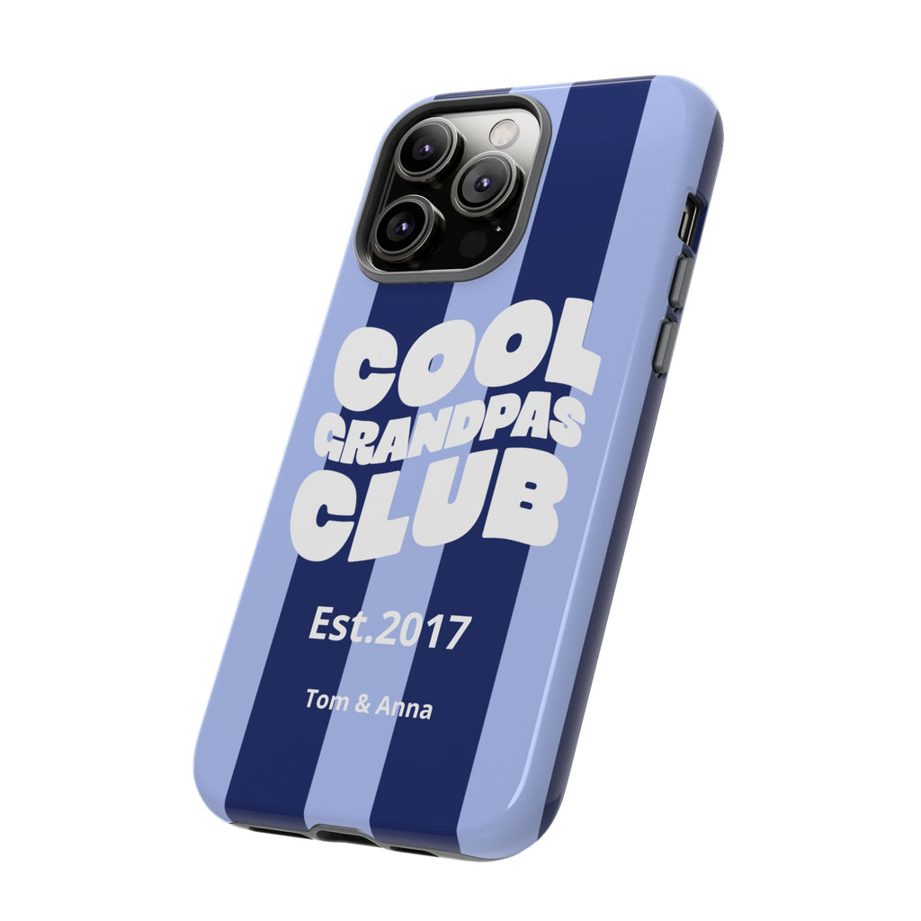 Phone Case Cool Grandpas Club & Names of grandchildren