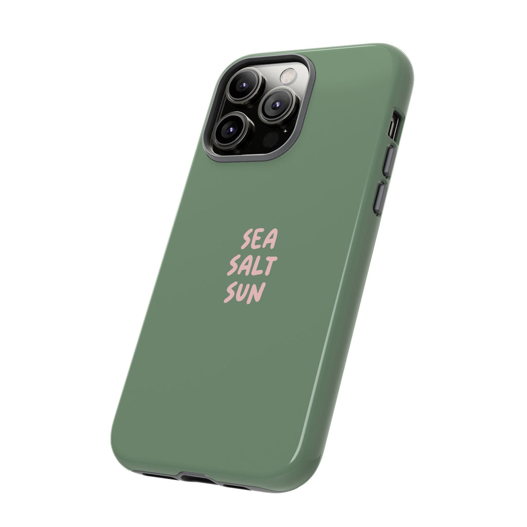 AUS - Phone Case Green color with custom text