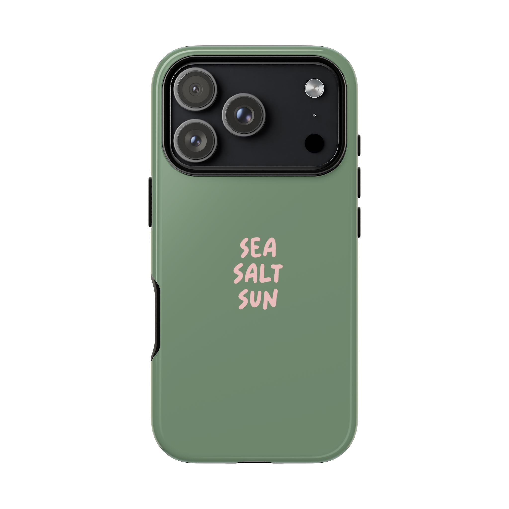 AUS - Phone Case Green color with custom text