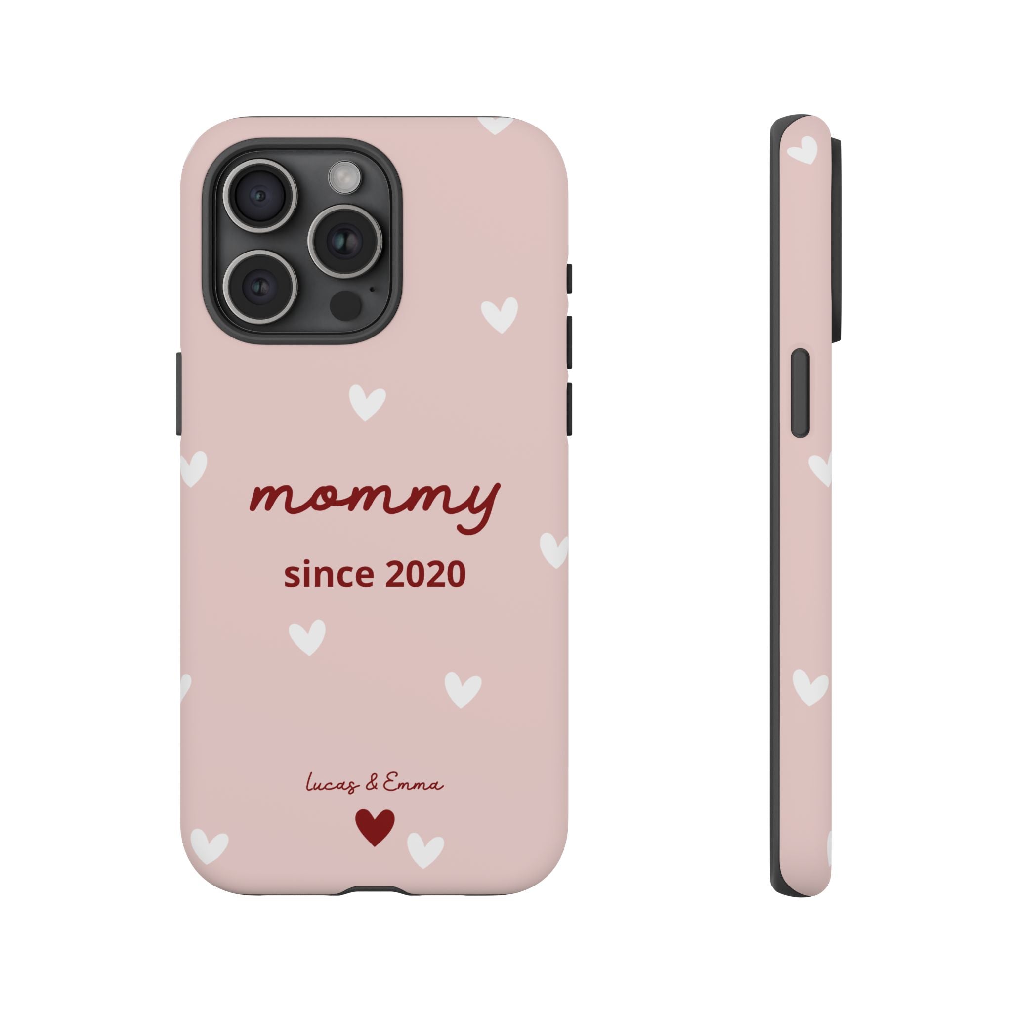 AUS - Phone Case Mommy or Grandma Since with Date & Names