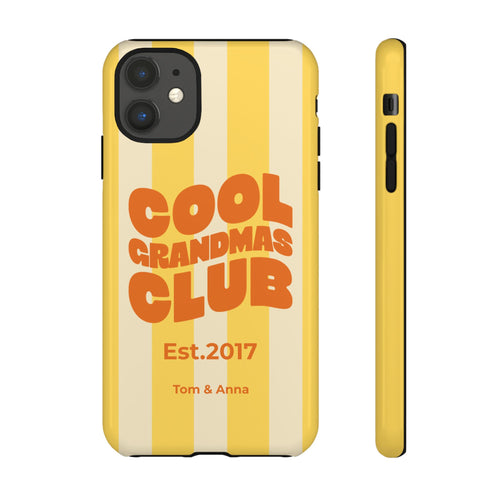 AUS - Phone Case Cool Grandmas Club & Names of children