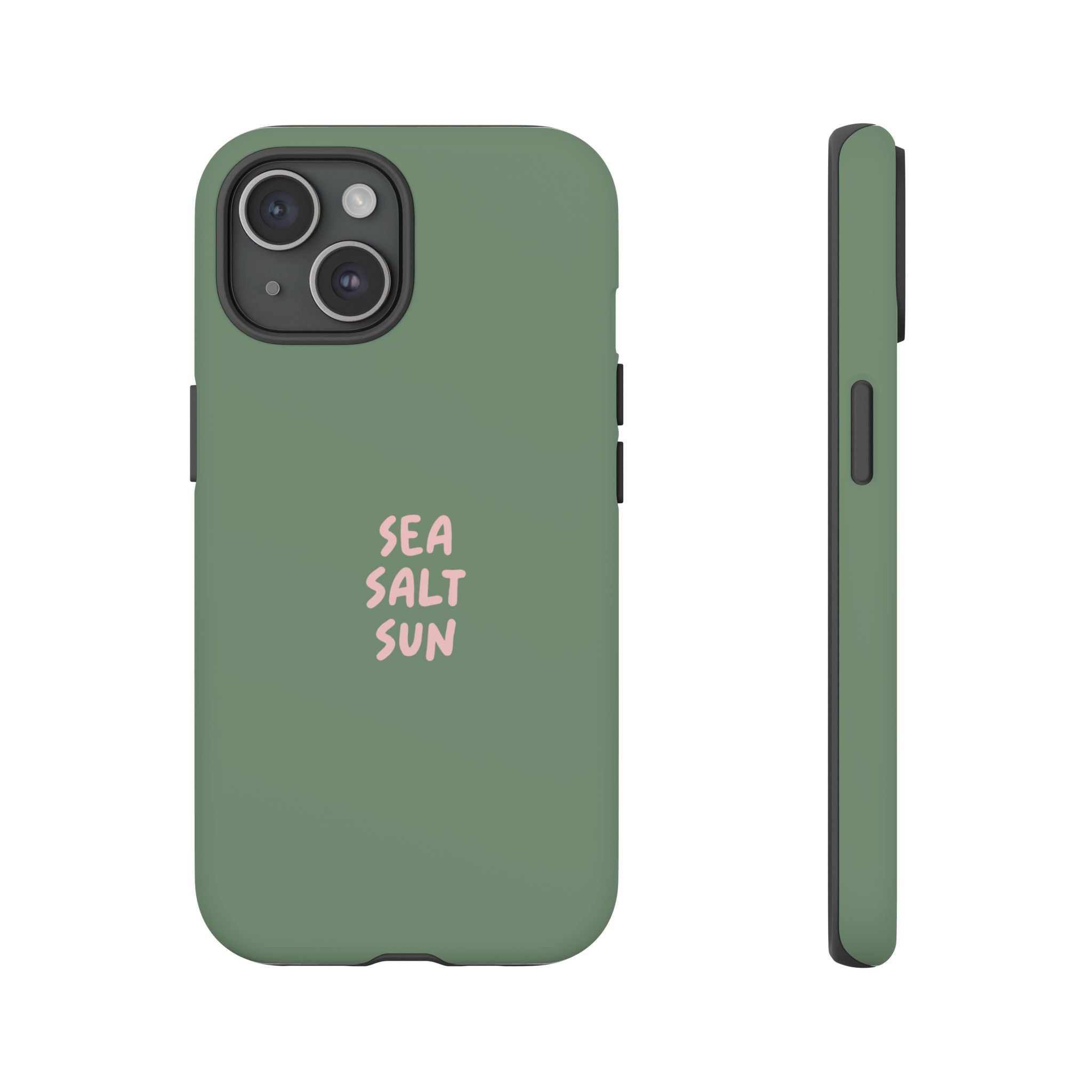 AUS - Phone Case Green color with custom text