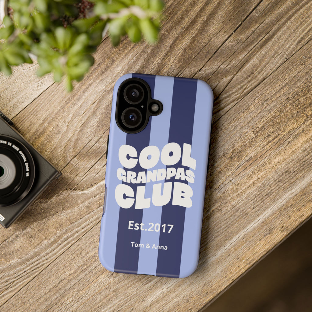 Phone Case Cool Grandpas Club & Names of grandchildren