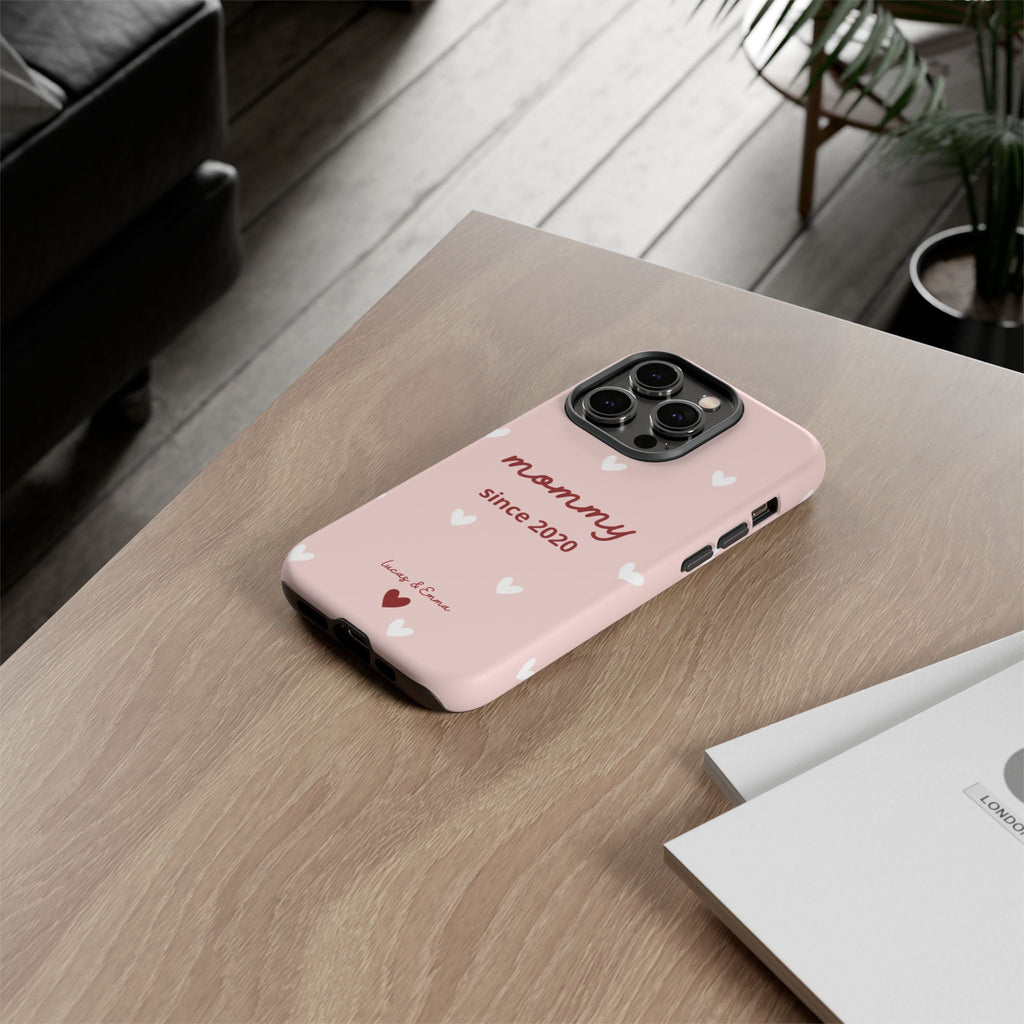 AUS - Phone Case Mommy or Grandma Since with Date & Names