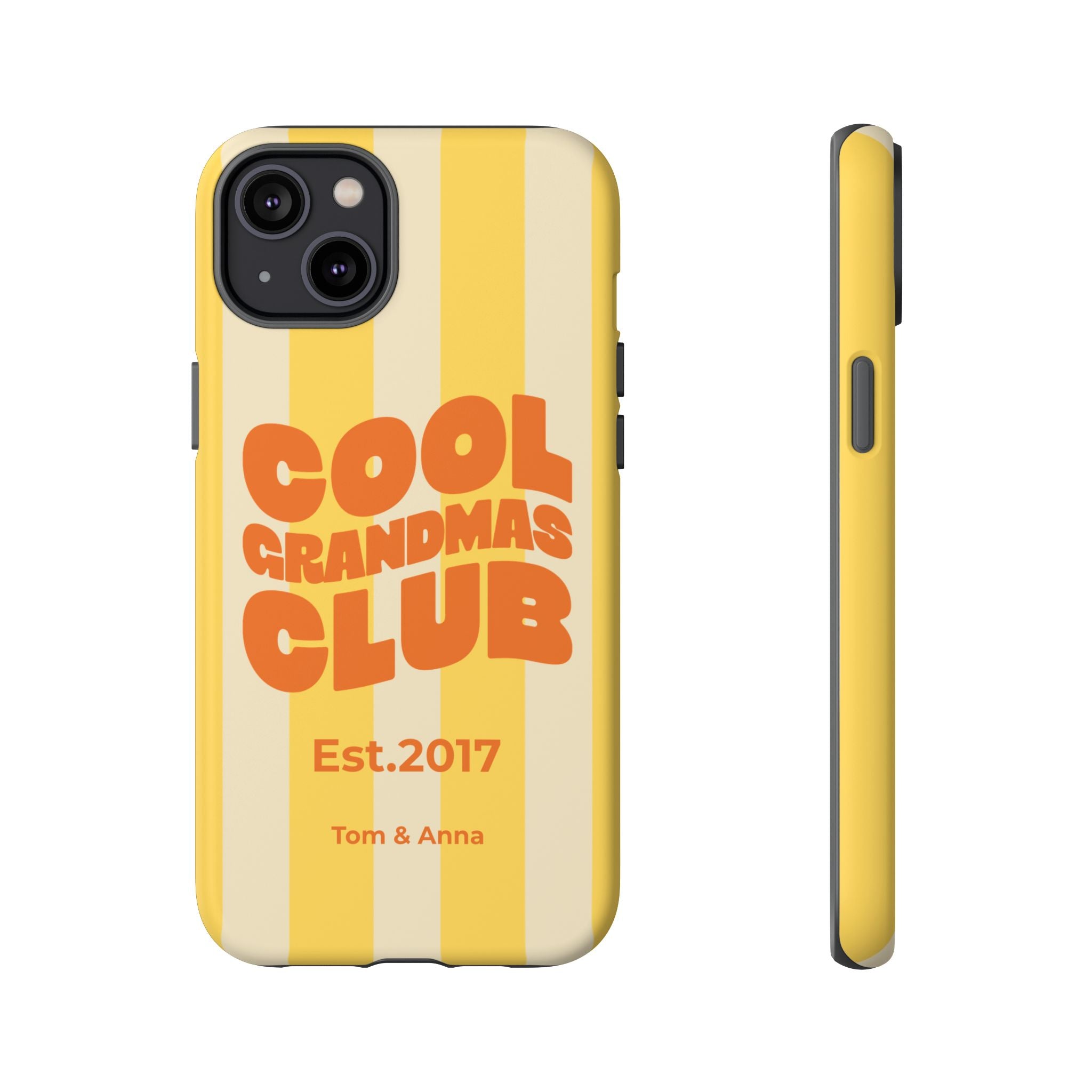 AUS - Phone Case Cool Grandmas Club & Names of children