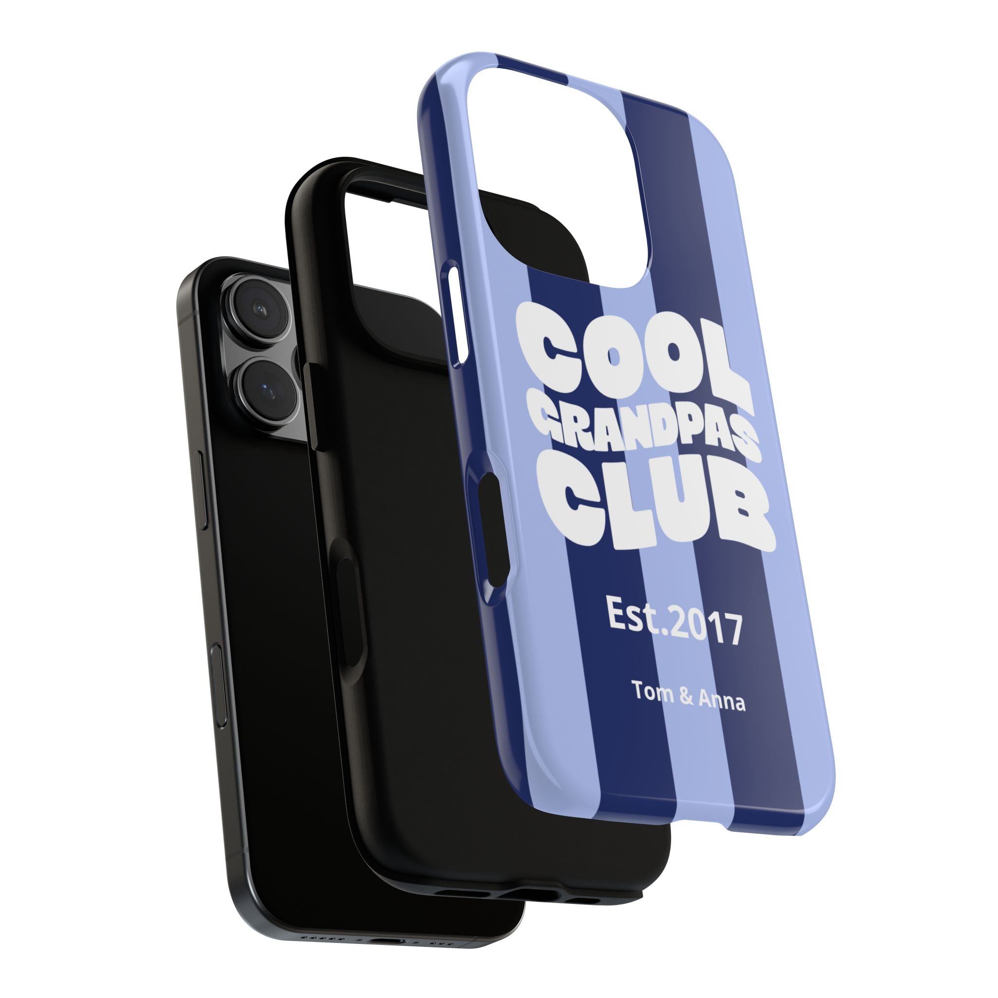 Phone Case Cool Grandpas Club & Names of grandchildren