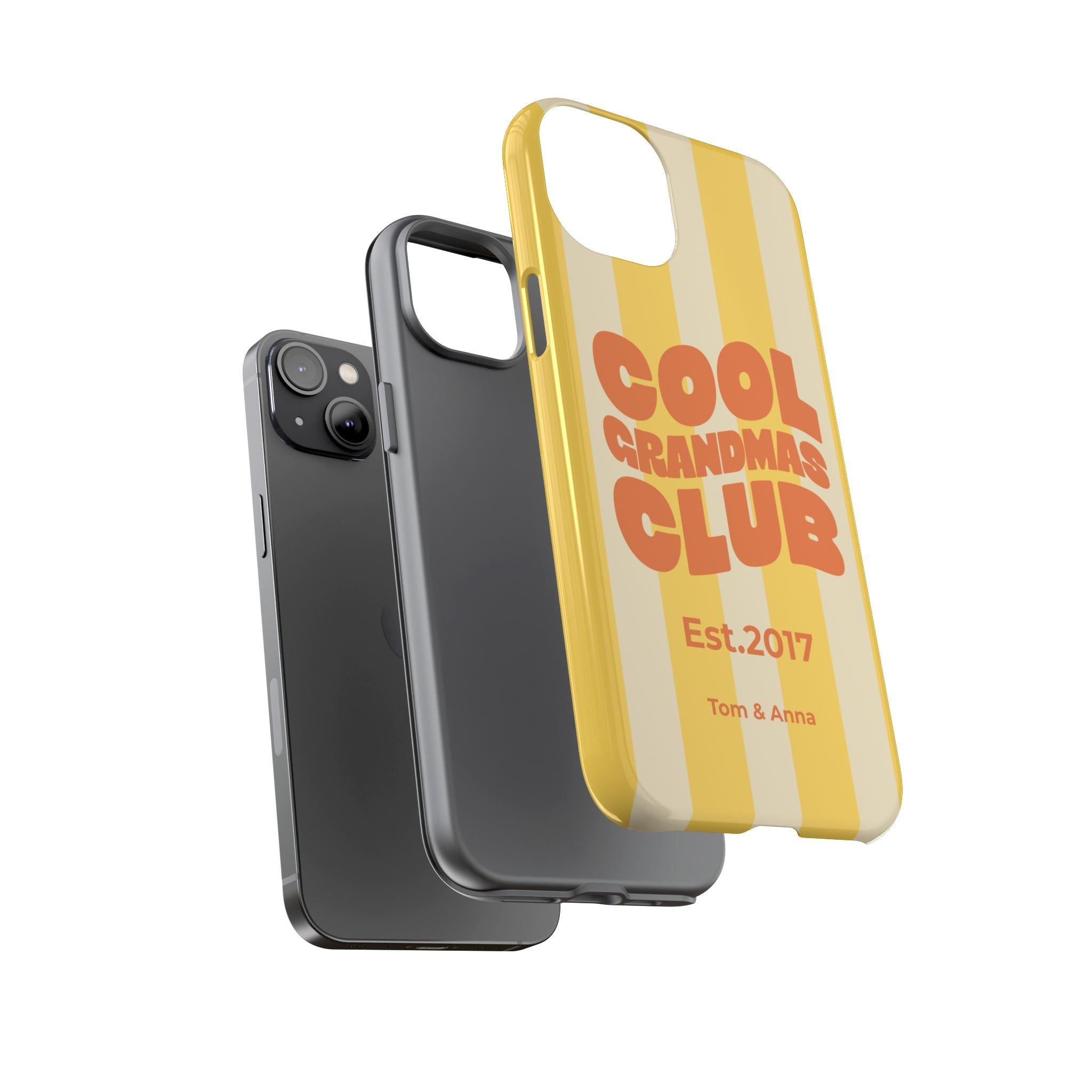 AUS - Phone Case Cool Grandmas Club & Names of children
