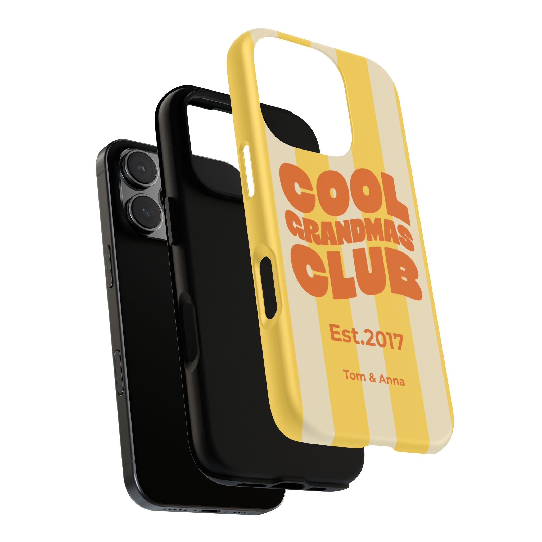 AUS - Phone Case Cool Grandmas Club & Names of children