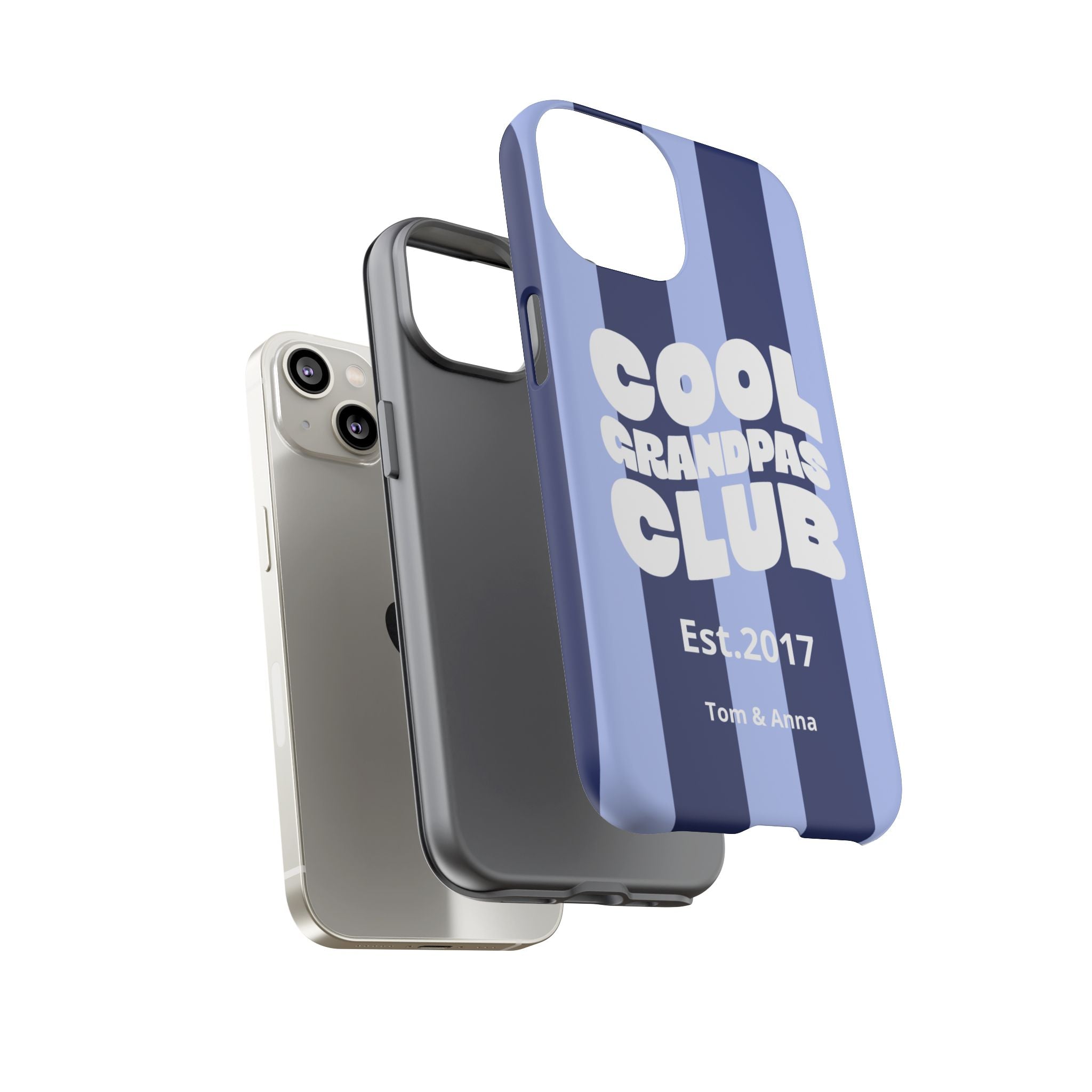Phone Case Cool Grandpas Club & Names of grandchildren
