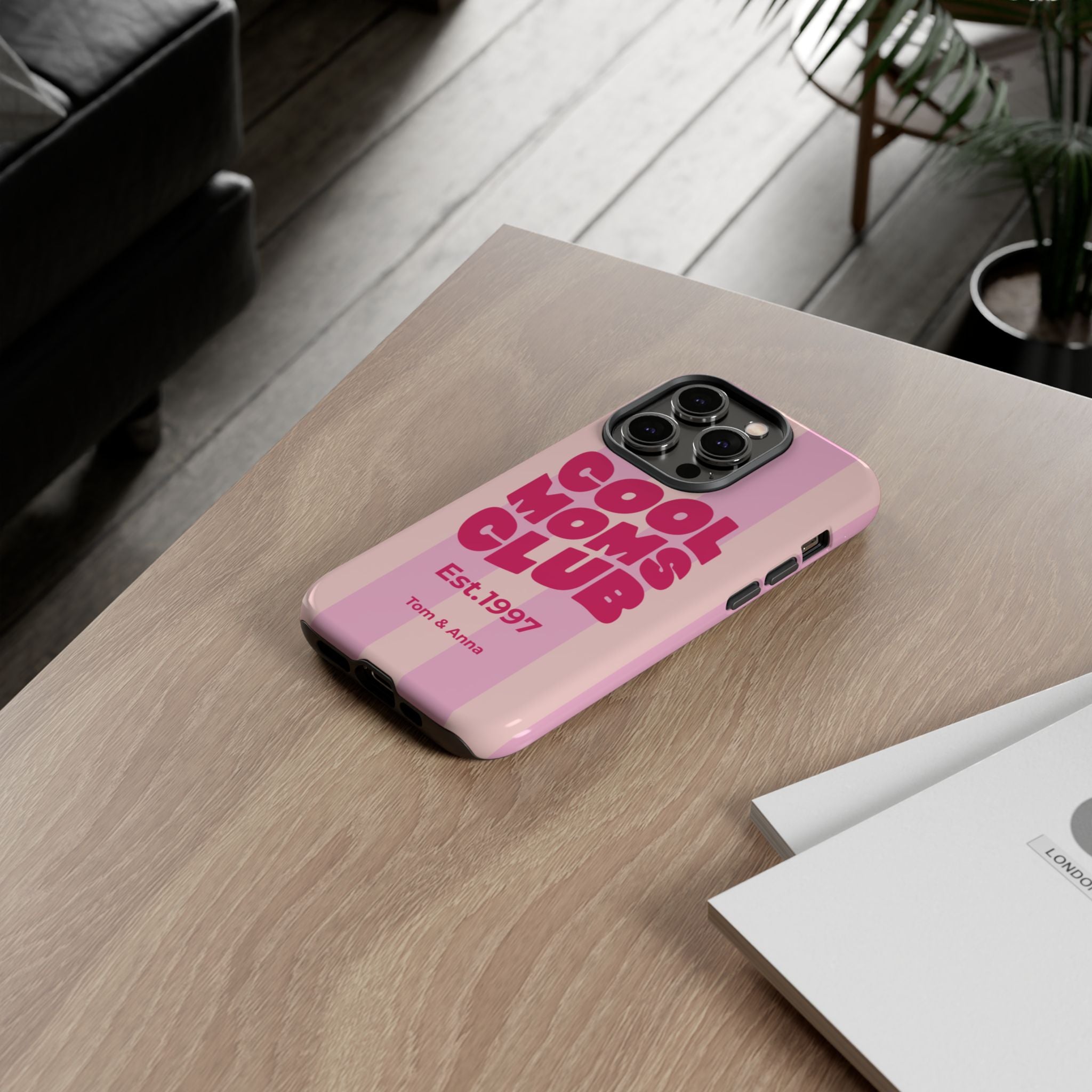 Phone Case Cool Moms Club & Names of children