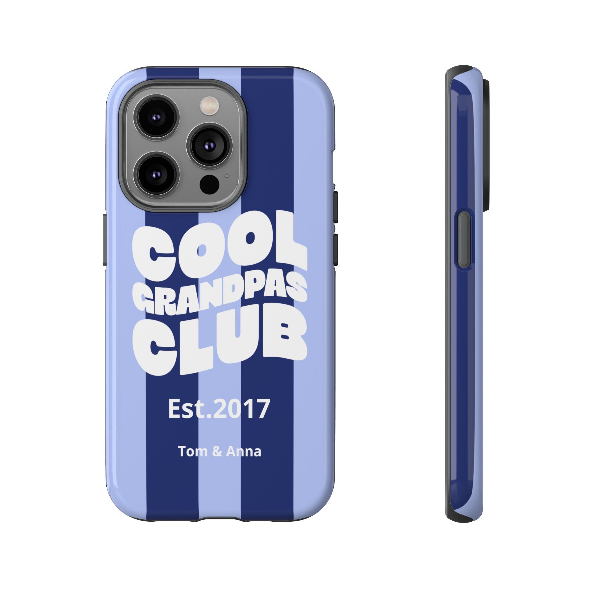 Phone Case Cool Grandpas Club & Names of grandchildren