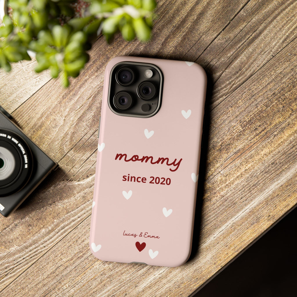 AUS - Phone Case Mommy or Grandma Since with Date & Names