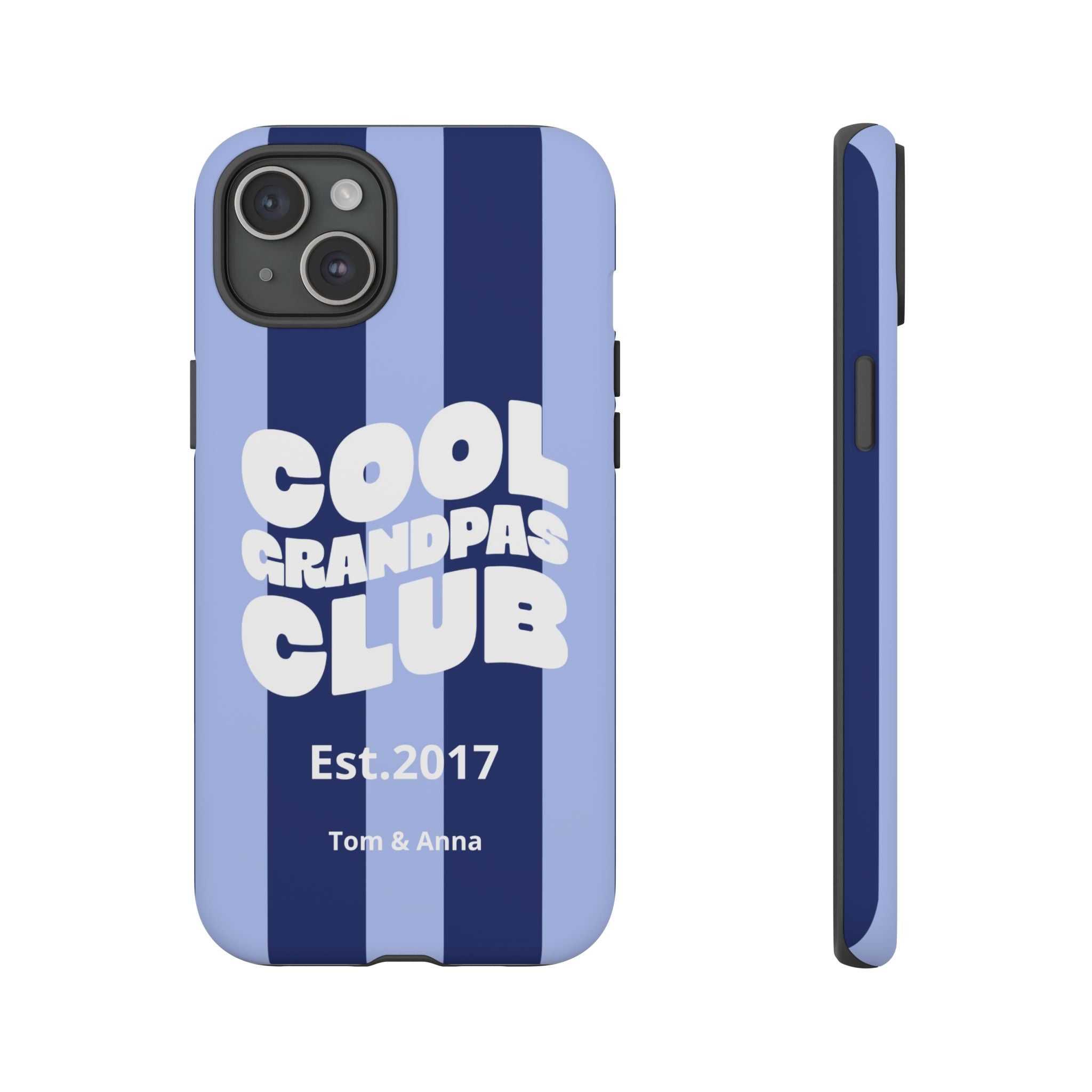 Phone Case Cool Grandpas Club & Names of grandchildren