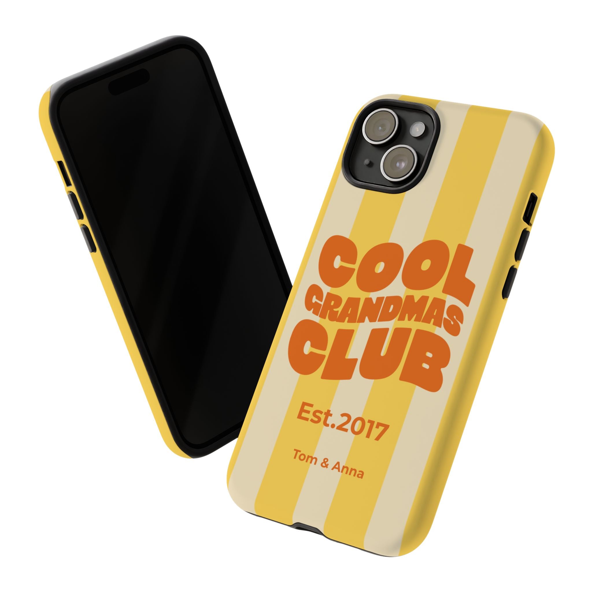 AUS - Phone Case Cool Grandmas Club & Names of children