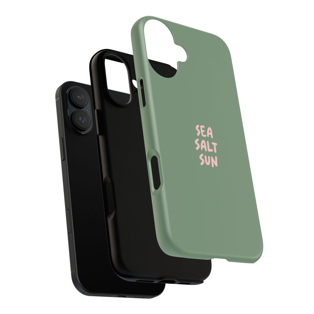 AUS - Phone Case Green color with custom text