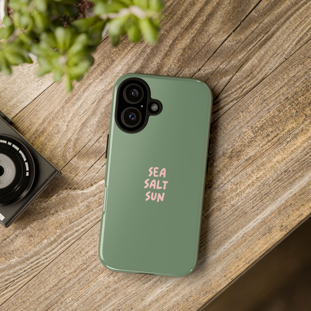 AUS - Phone Case Green color with custom text
