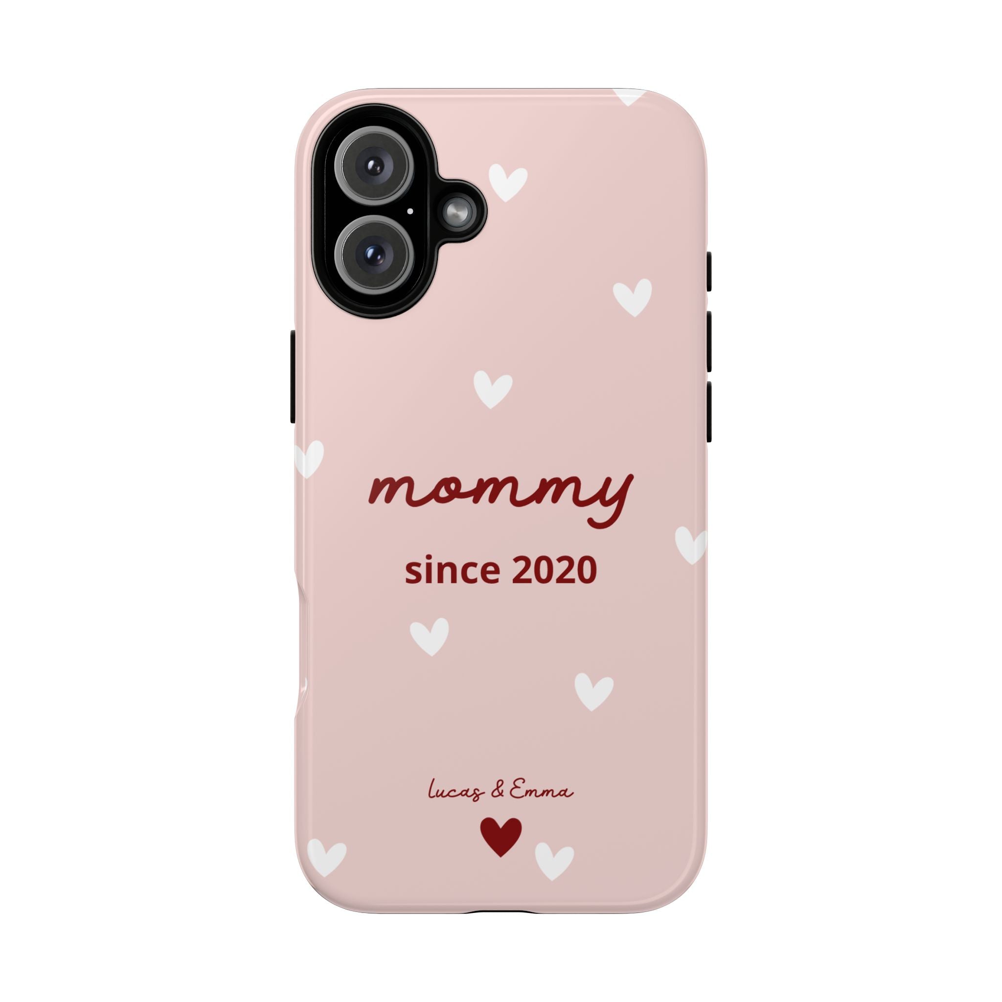 AUS - Phone Case Mommy or Grandma Since with Date & Names