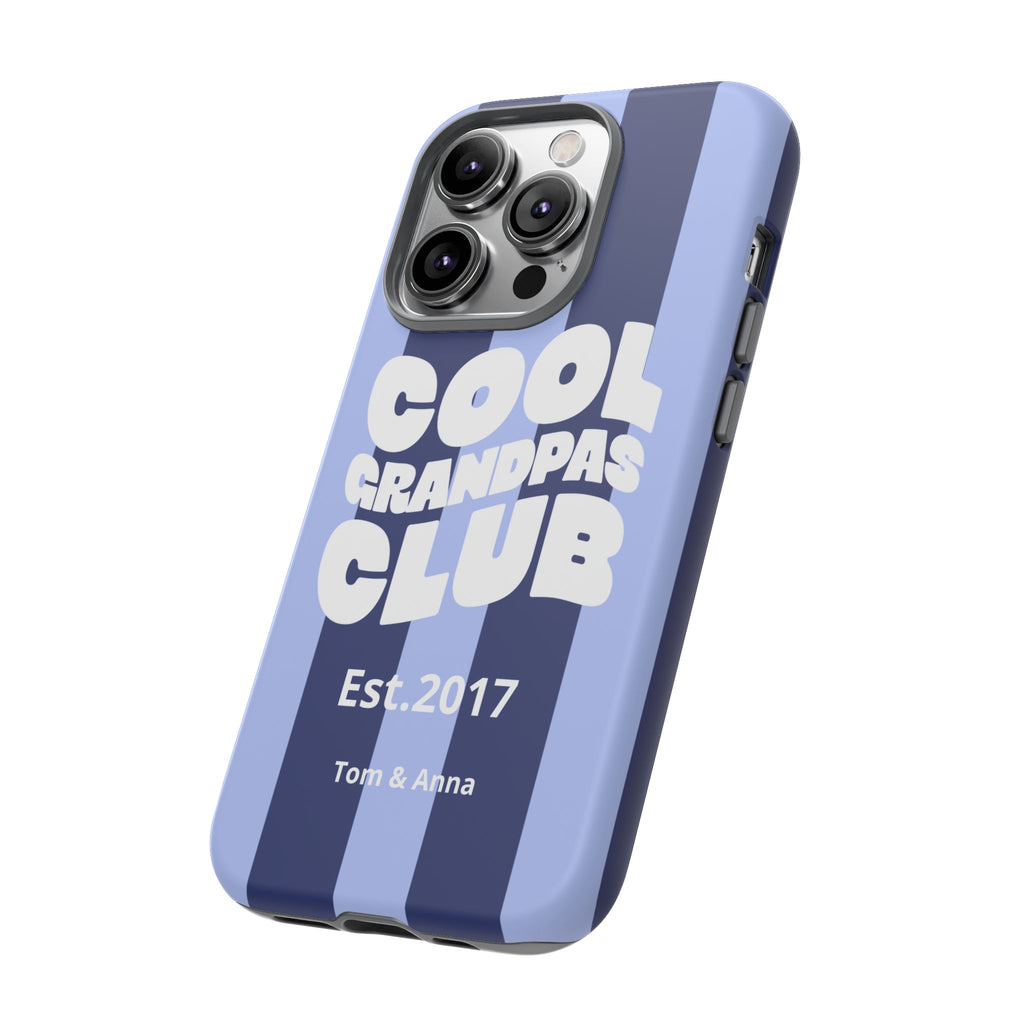 Phone Case Cool Grandpas Club & Names of grandchildren