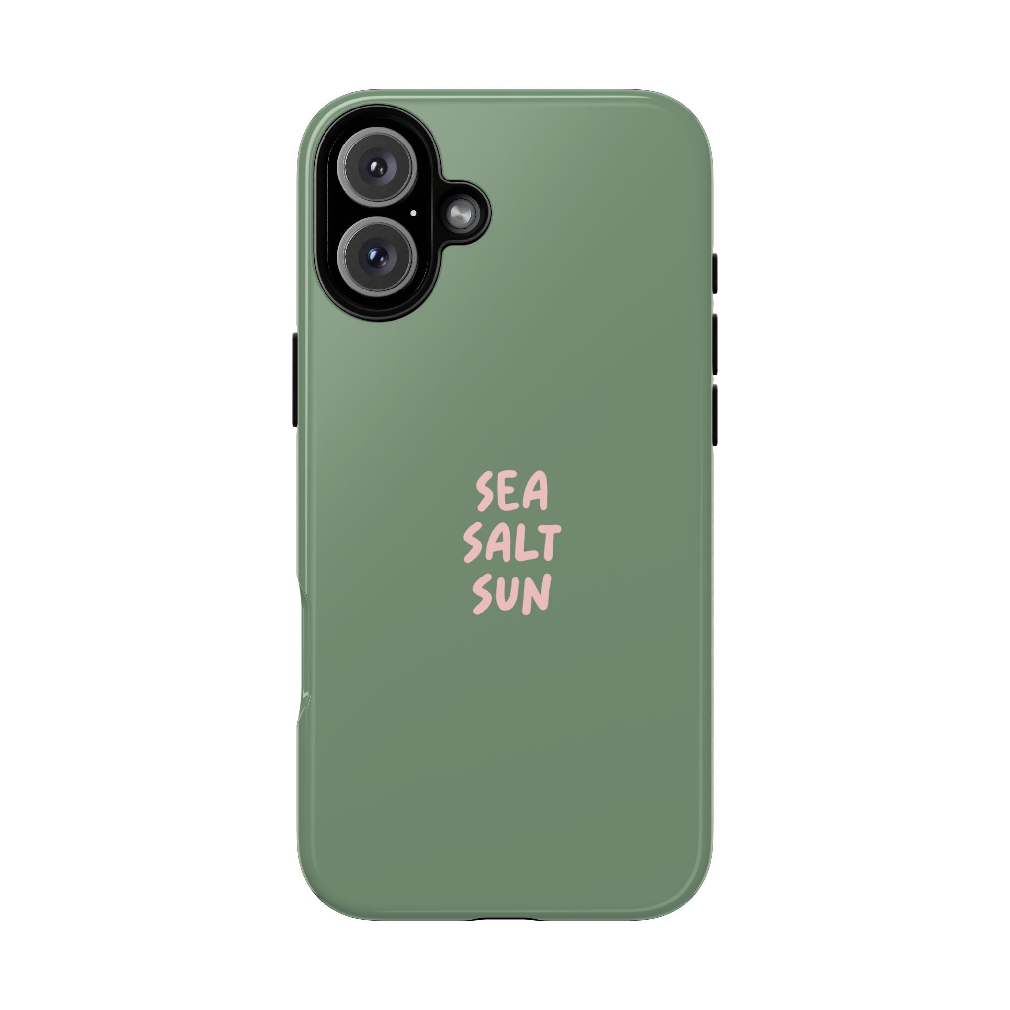 AUS - Phone Case Green color with custom text