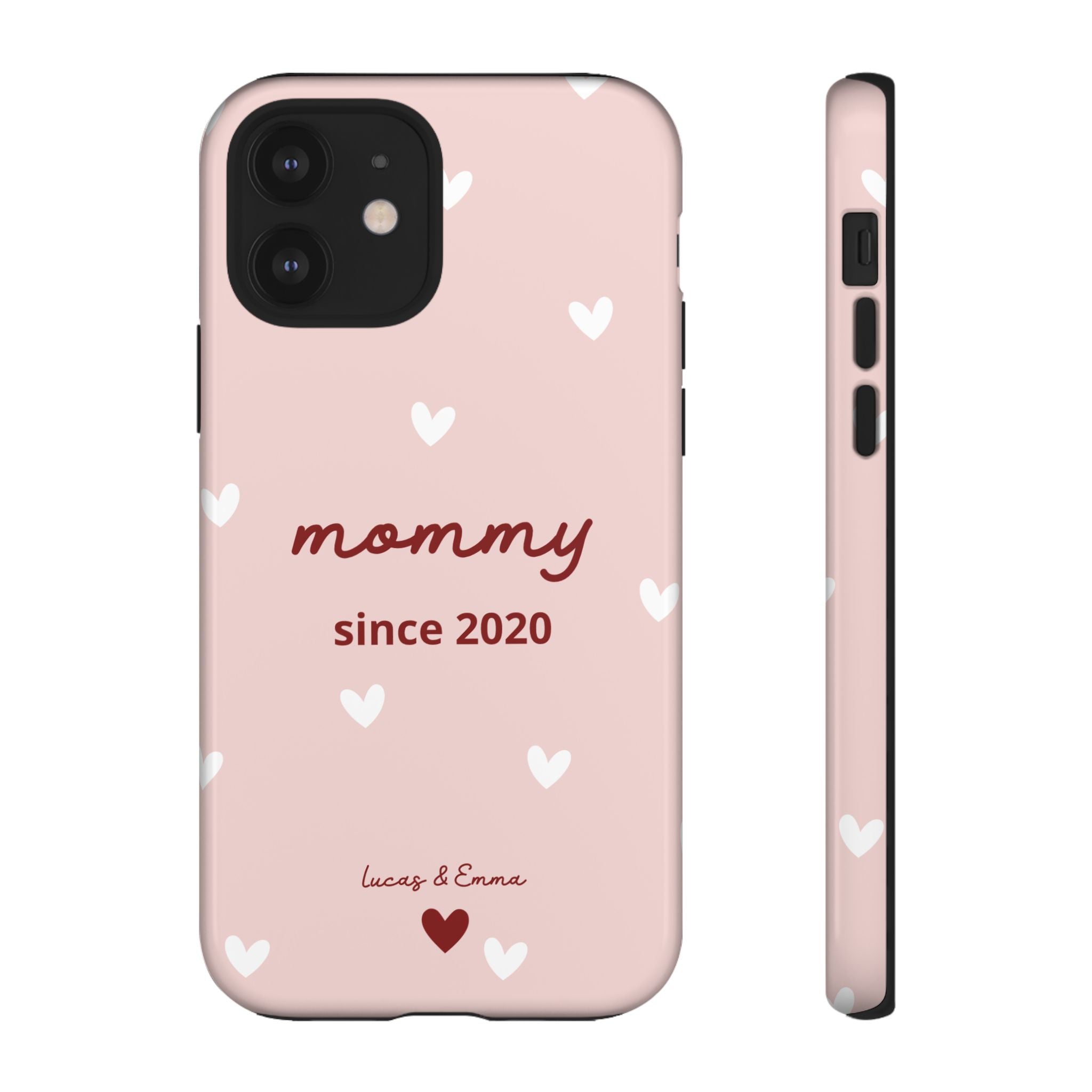AUS - Phone Case Mommy or Grandma Since with Date & Names